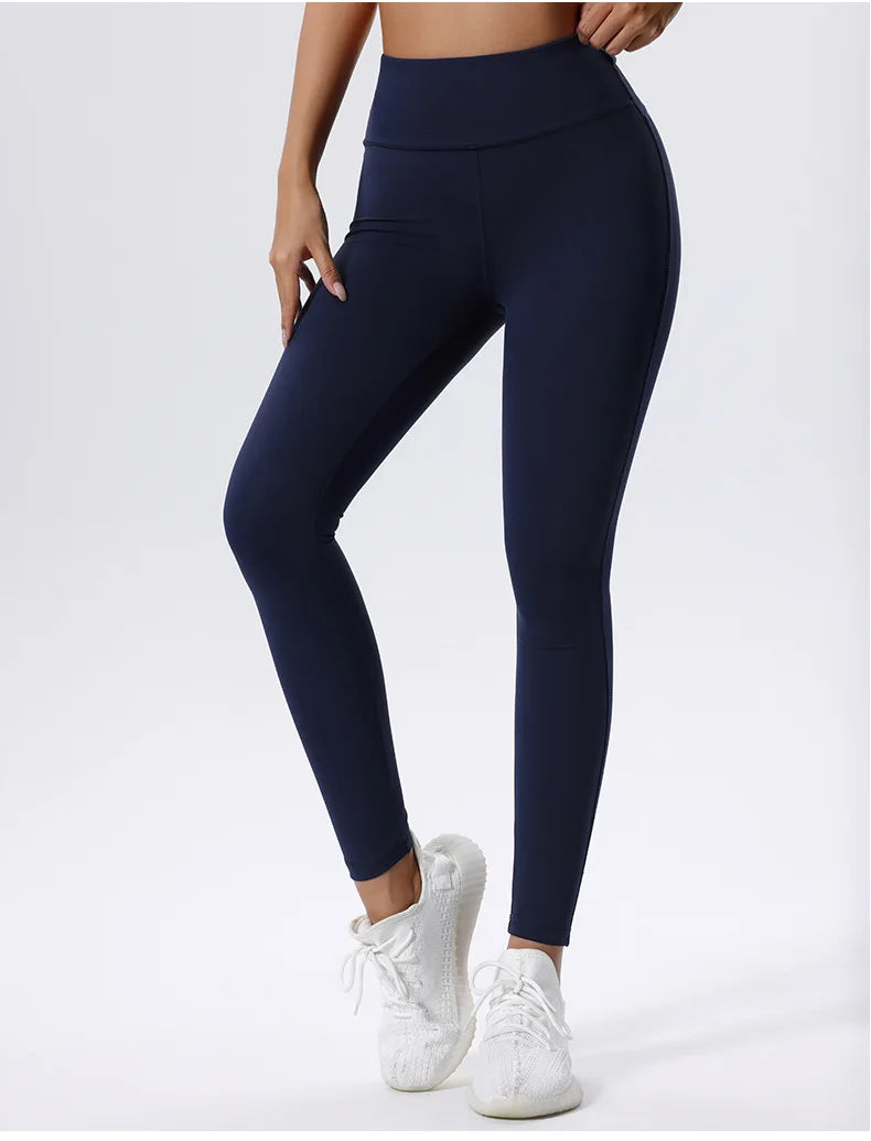 Yoga Leggings Women Fitness Leggings Running Cycling Pants Breathable Push Up Sports Leggings High Waist Workout Gym Clothing