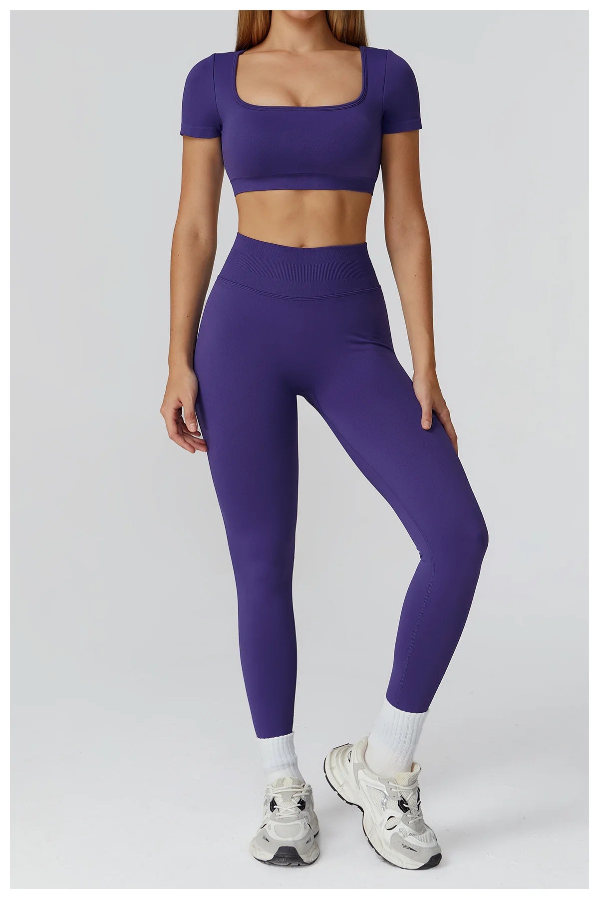 Seamless Women Yoga Top Backless Sport T Shirts Fitness Clothes Short Sleeve Yoga Shirt Gym Top Running Active Wear Sport Top