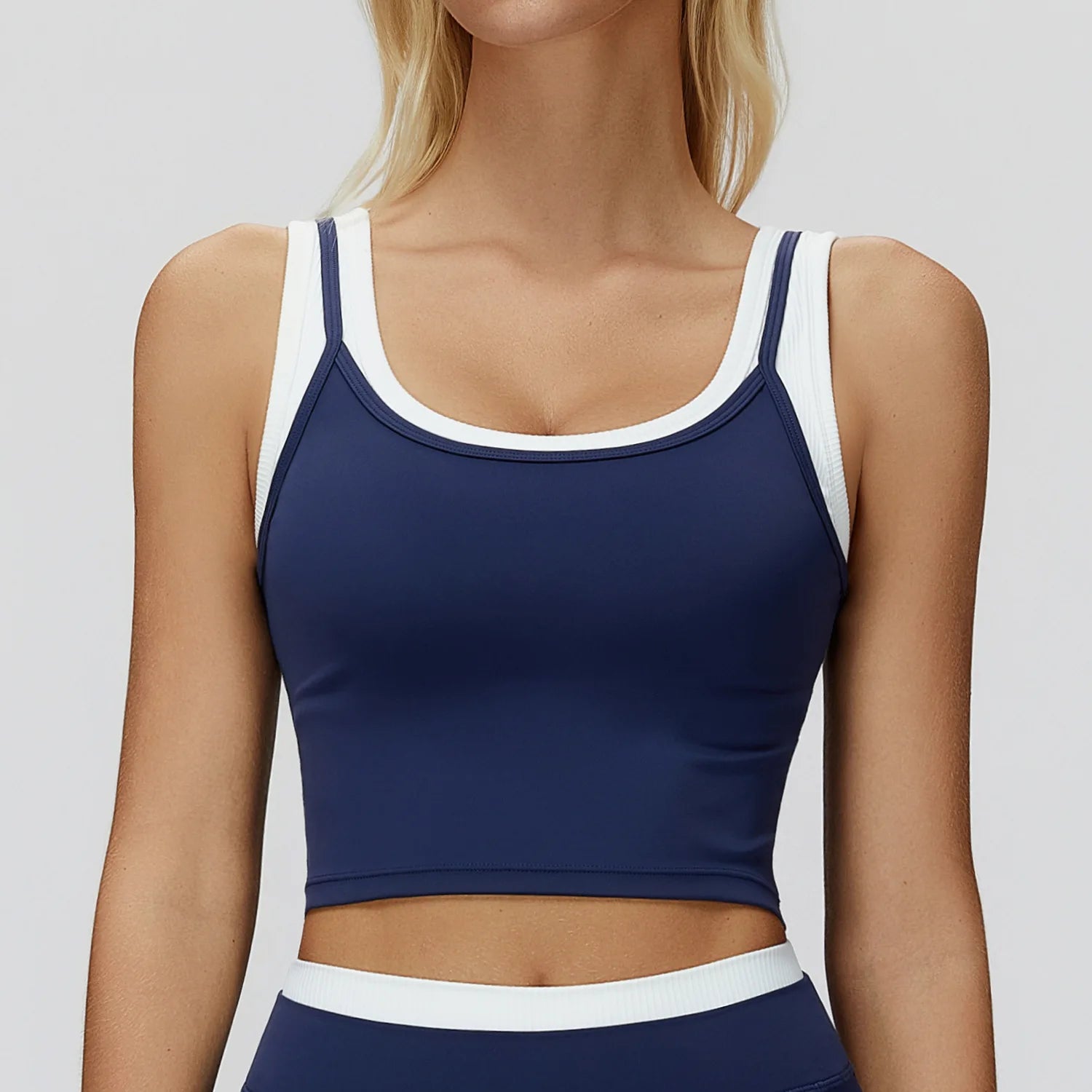 Women Sports Bra Top Push Up Fitness Underwear Color Blocked Yoga Bra Sport Tops For Women Running Vest Bralette Gym Wear Female