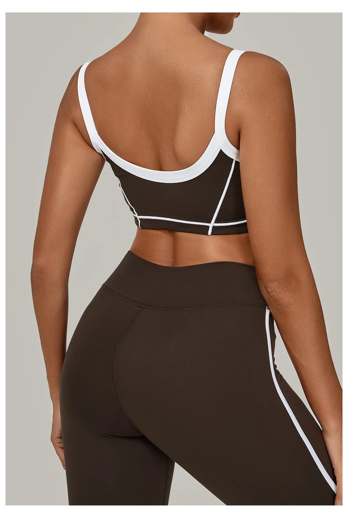 Patchwork Sports Bra Anti-Sweat Fitness Top Women Yoga Bra Shockproof Crop Top Push Up Sport Bra High Strength Gym Workout Top