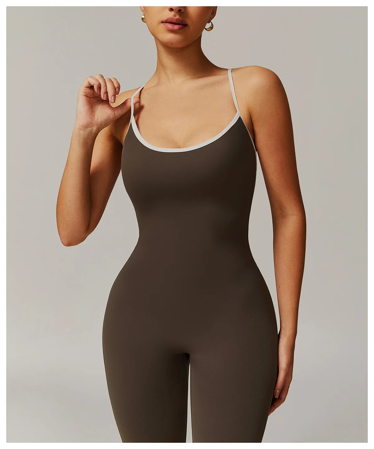 Sexy Back V Jumpsuit Gym Set Women Training Yoga Suit Sportswear Women Sports Jumpsuit Fitness Rompers Stretch Workout Bodysuits