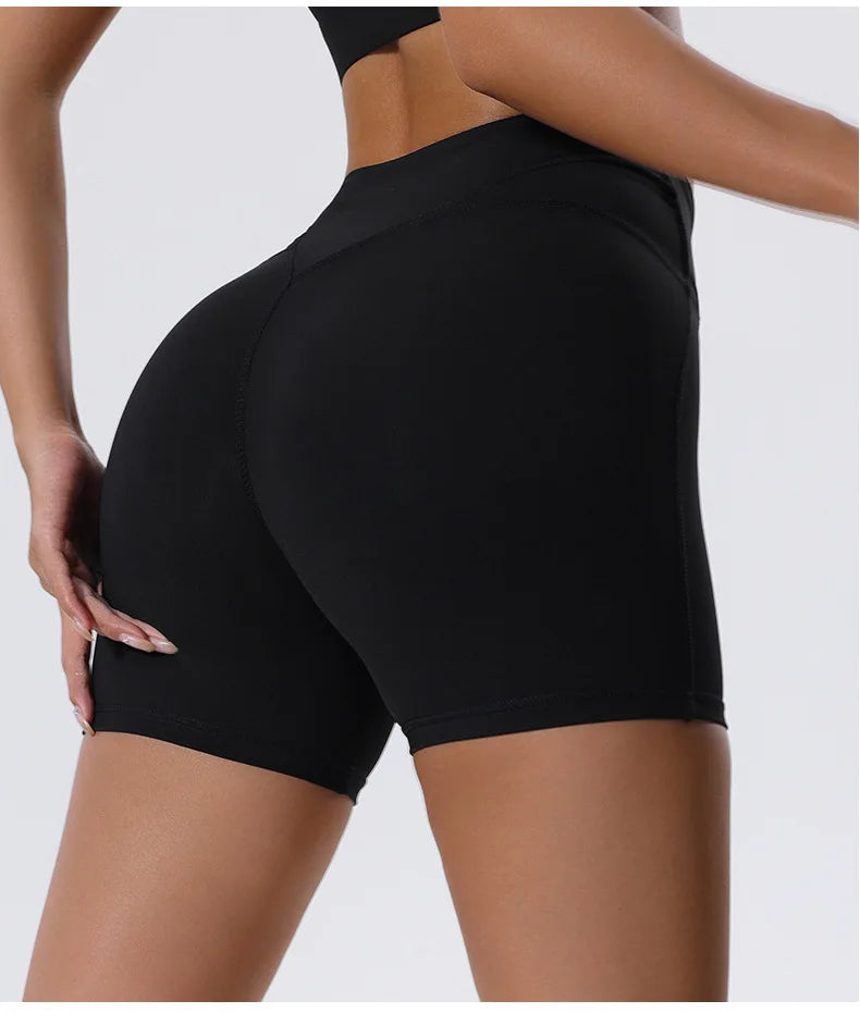 Summer Shorts for Women Yoga Shorts Running Push Up Workout Tights Gym Shorts Fitness High Waist Sports Short Women Clothing