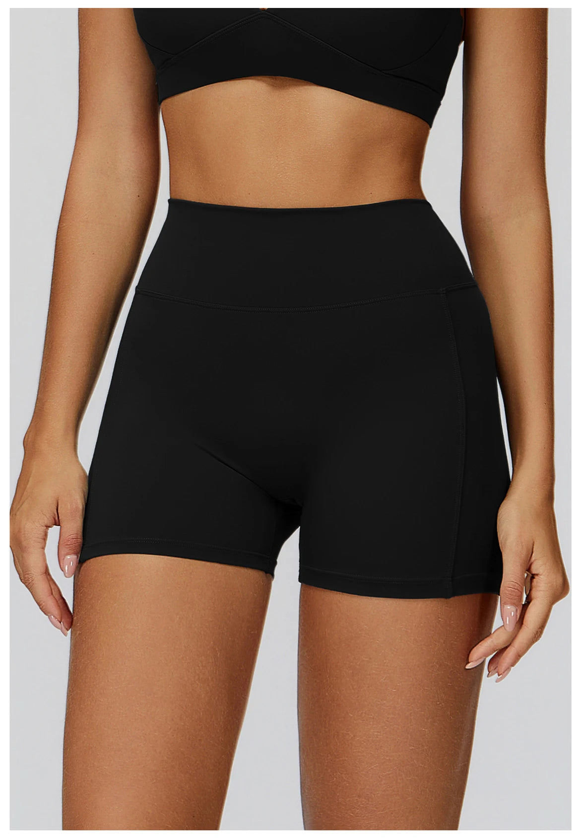 Shorts Women Seamless Yoga Shorts Scrunch Bum Gym Shorts Workout Low Waist Short Leggings Booty Stretch Running Impact Shorts