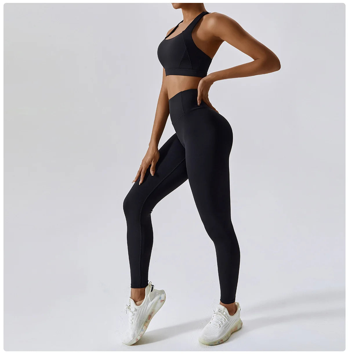 2/3PCS Yoga Set Gym Clothes Sportswear Yoga Suits For Women Tracksuit Fitness Set Tracksuits Sports Bra Gym Leggings Yoga Top