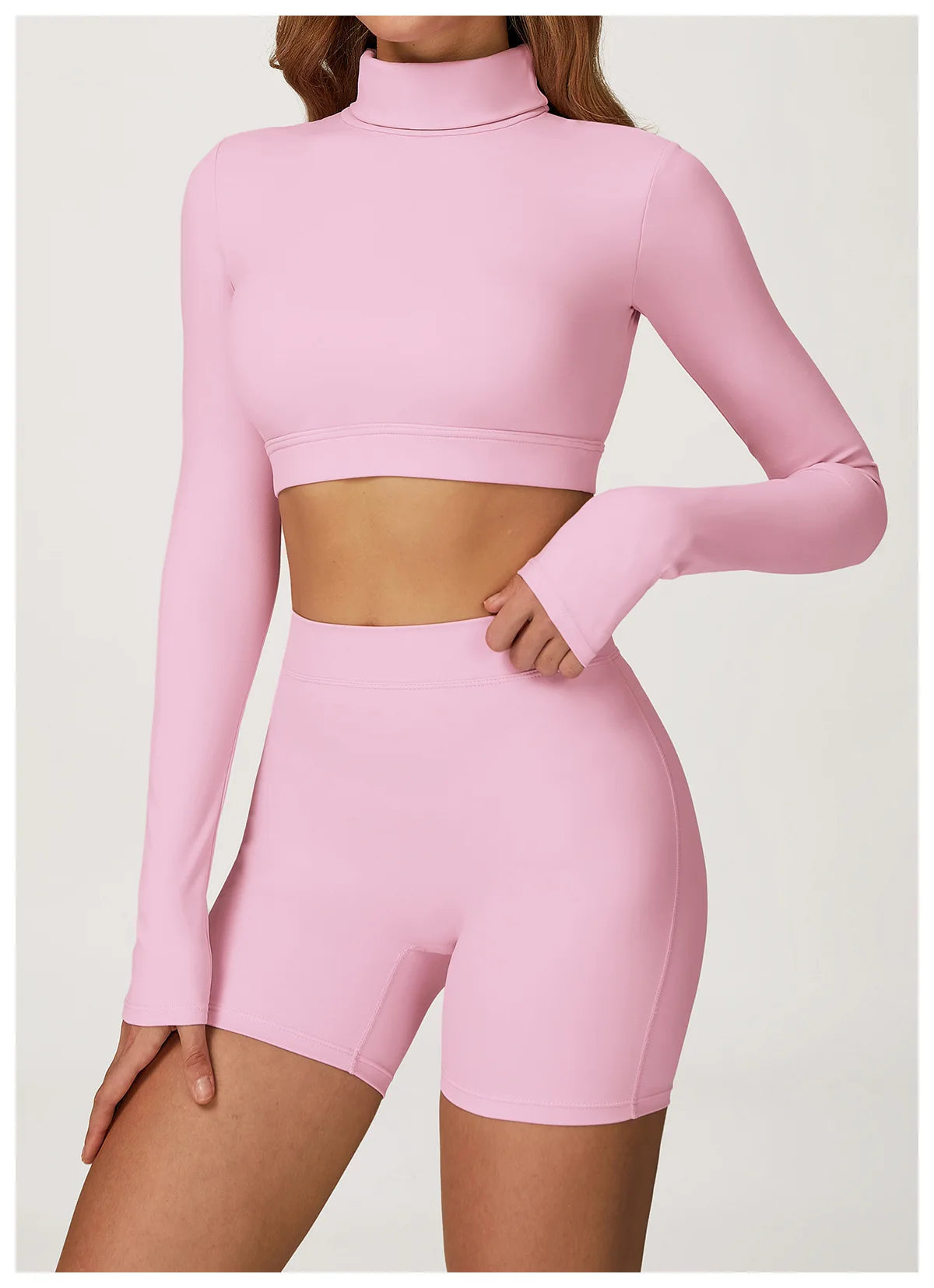 Hollow Yoga Shirts For Women Long Sleeve Fitness Running Gym Clothes Workout Dry Fit Breathable High Elastic Push Up Sports Top