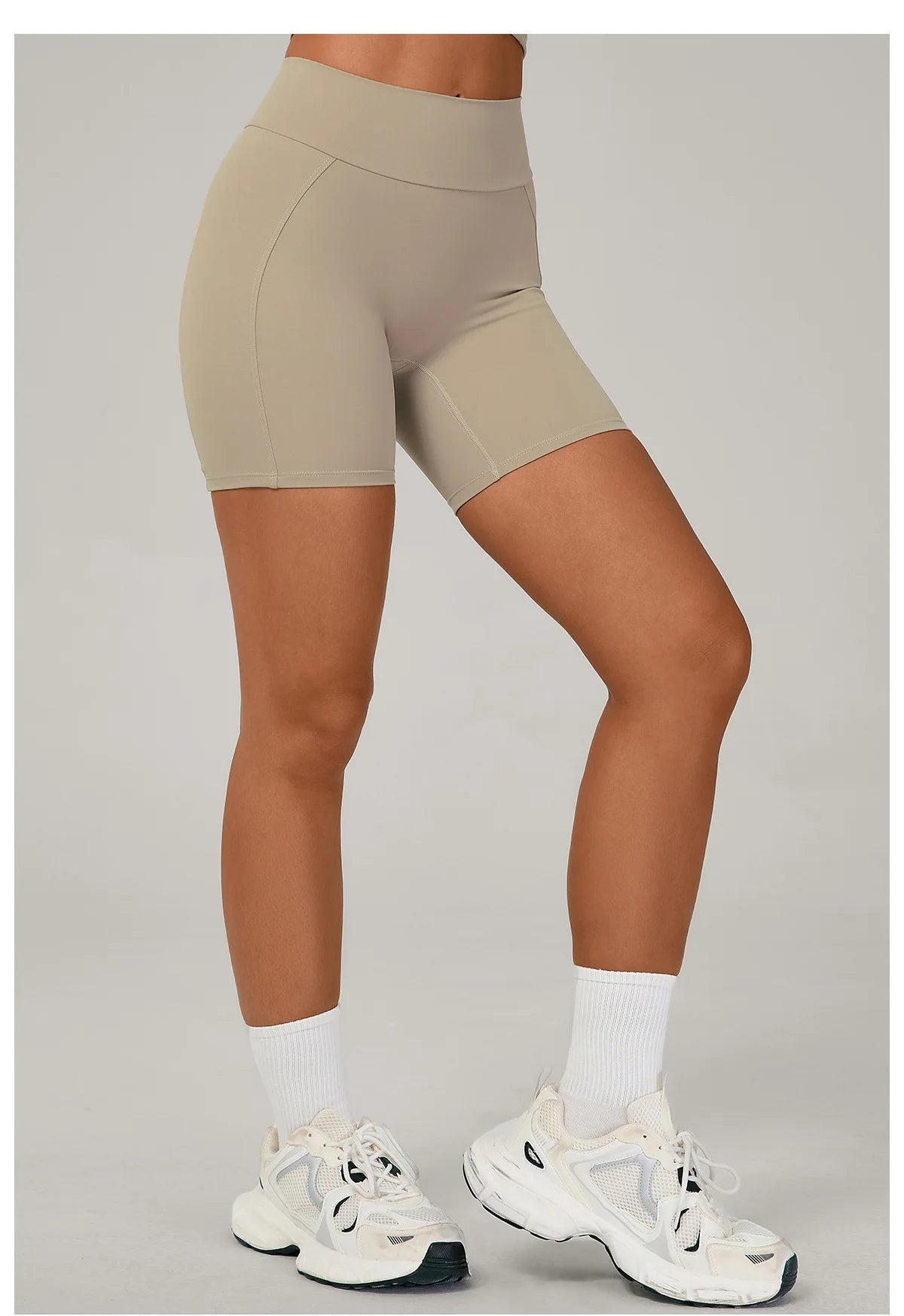 Impact Yoga Shorts Women High Waist Workout Shorts Fitness Yoga Tights Lift Butt Fitness Ladies Gym Running Cycling Short Pants
