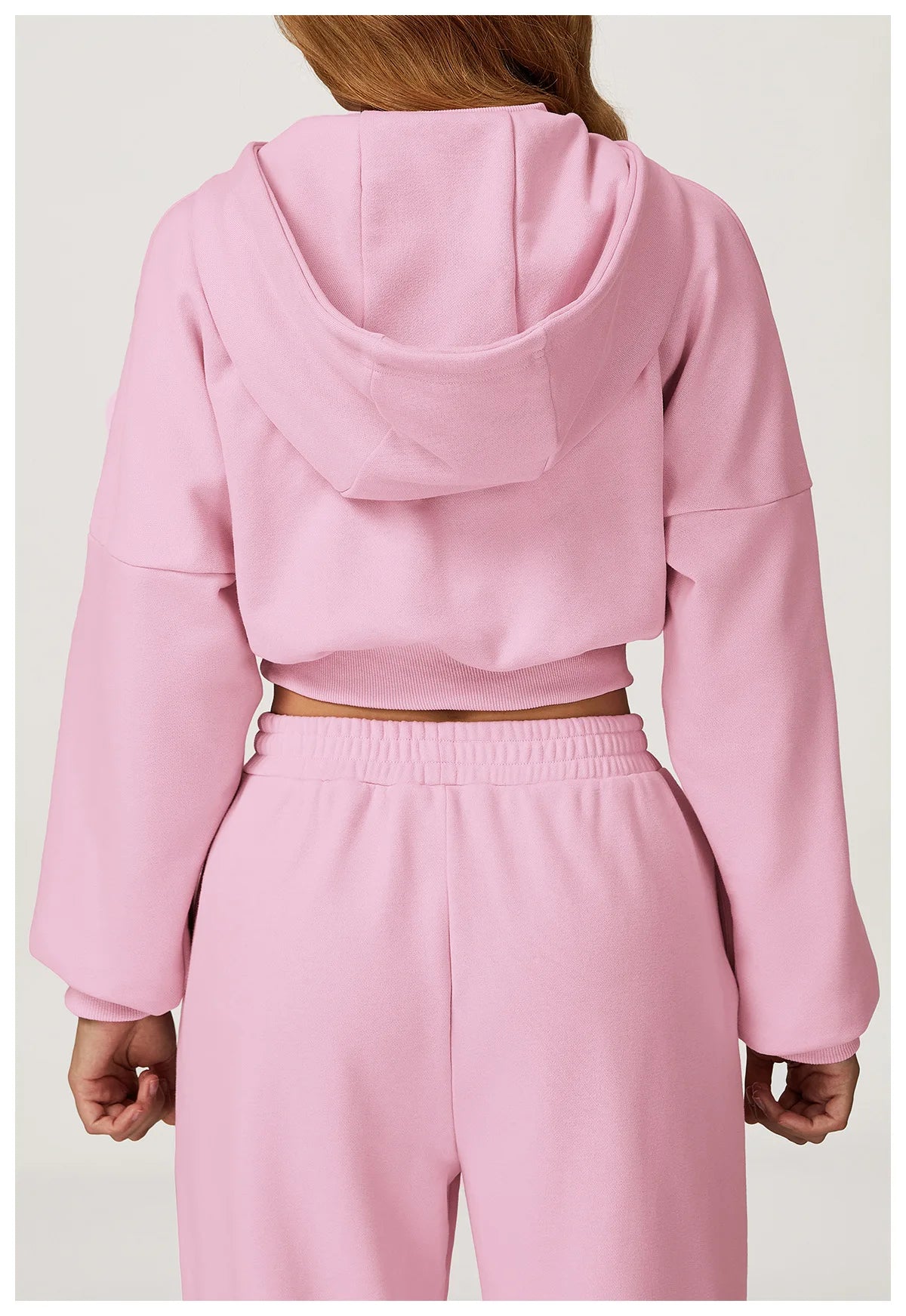 Winter Hooded Sweatshirt Set 2 Pieces Women's Clothes Casual Outdoor Loose Yoga Set Women's Casual Running Sportswear