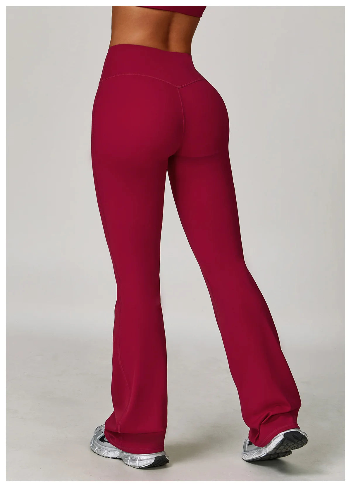 Wide Leg Pants Women Bell-bottoms High Waist Yoga Leggings High Stretchy Butt Lifting Breathable Sports Pants Women Gym Leggings