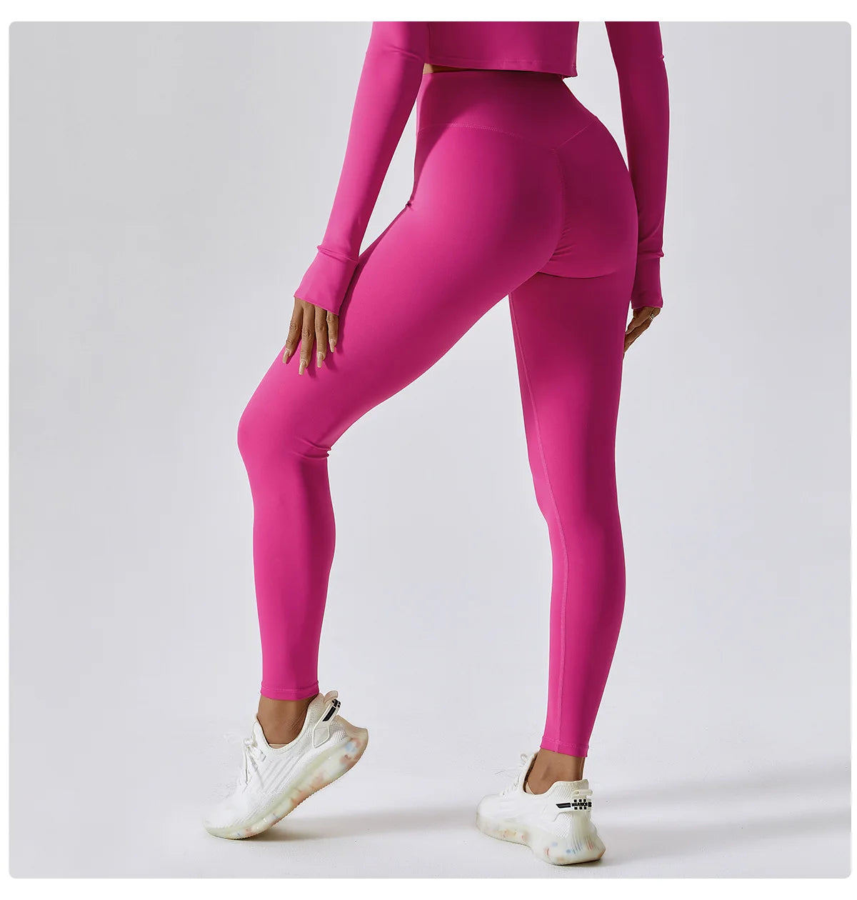 High Waist Yoga Leggings Women Push Up Tights Impact Sport Leggings Fitness Running Hip Lift Yoga Pants Workout Gym Leggings