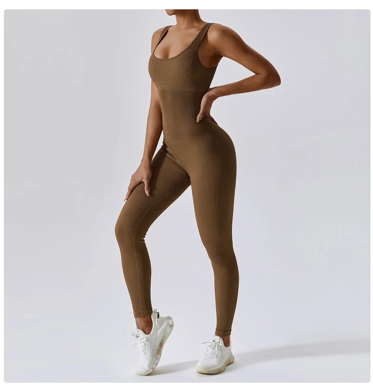 Women's Tracksuit Seamless Yoga Set Yoga Jumpsuits One Piece Workout Rompers Sportswear Gym Set Workout Clothes Women Bodysuit