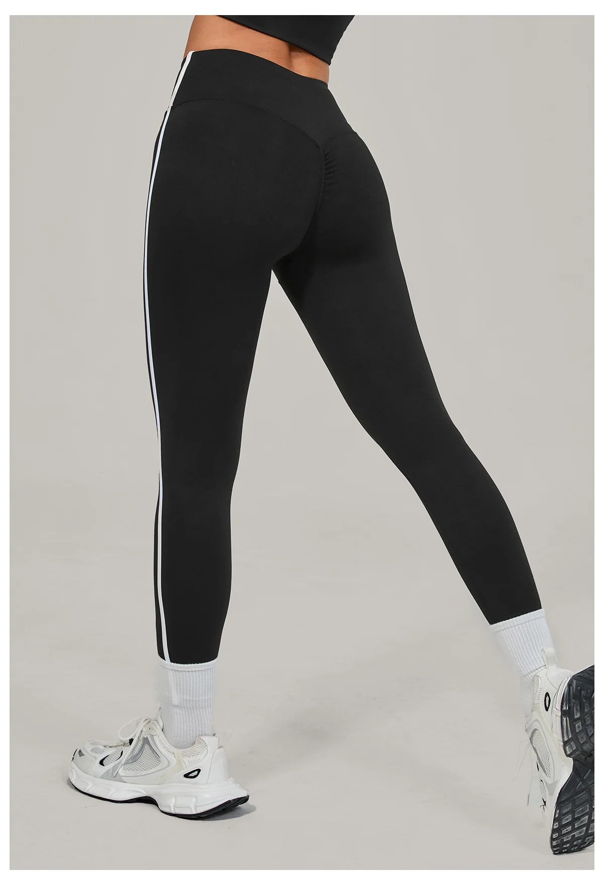 Women Yoga Leggings Hips Lifting Gym Legging Sport Pants High Waist Fitness Leggings Push Up Tight Workout Running Cycling Pants