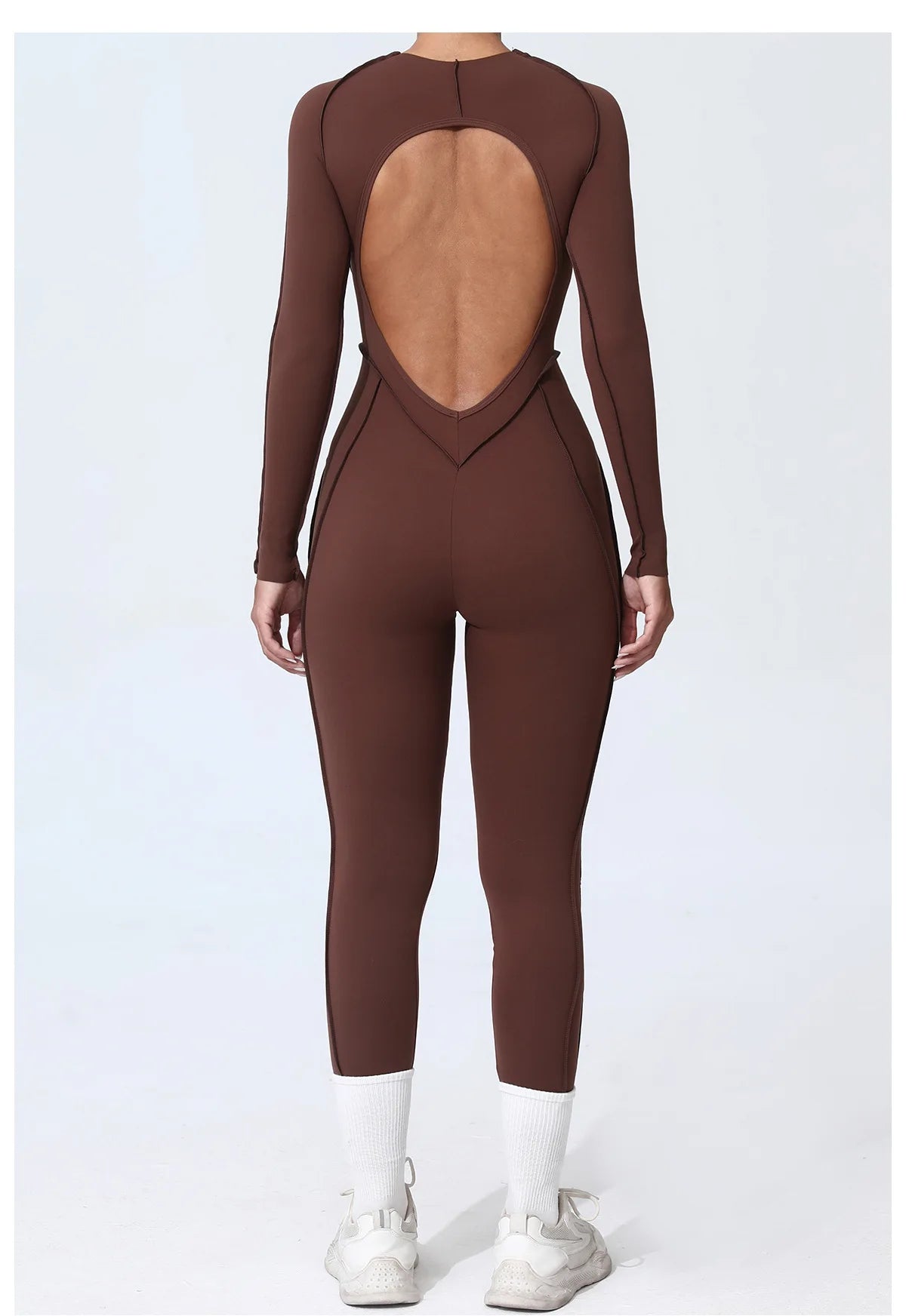 Workout Jumpsuit Sports Overalls Women Tracksuit Gym Clothing Running Long Sleeved Fitness Suits Gym Clothes Sportswear Yoga Set
