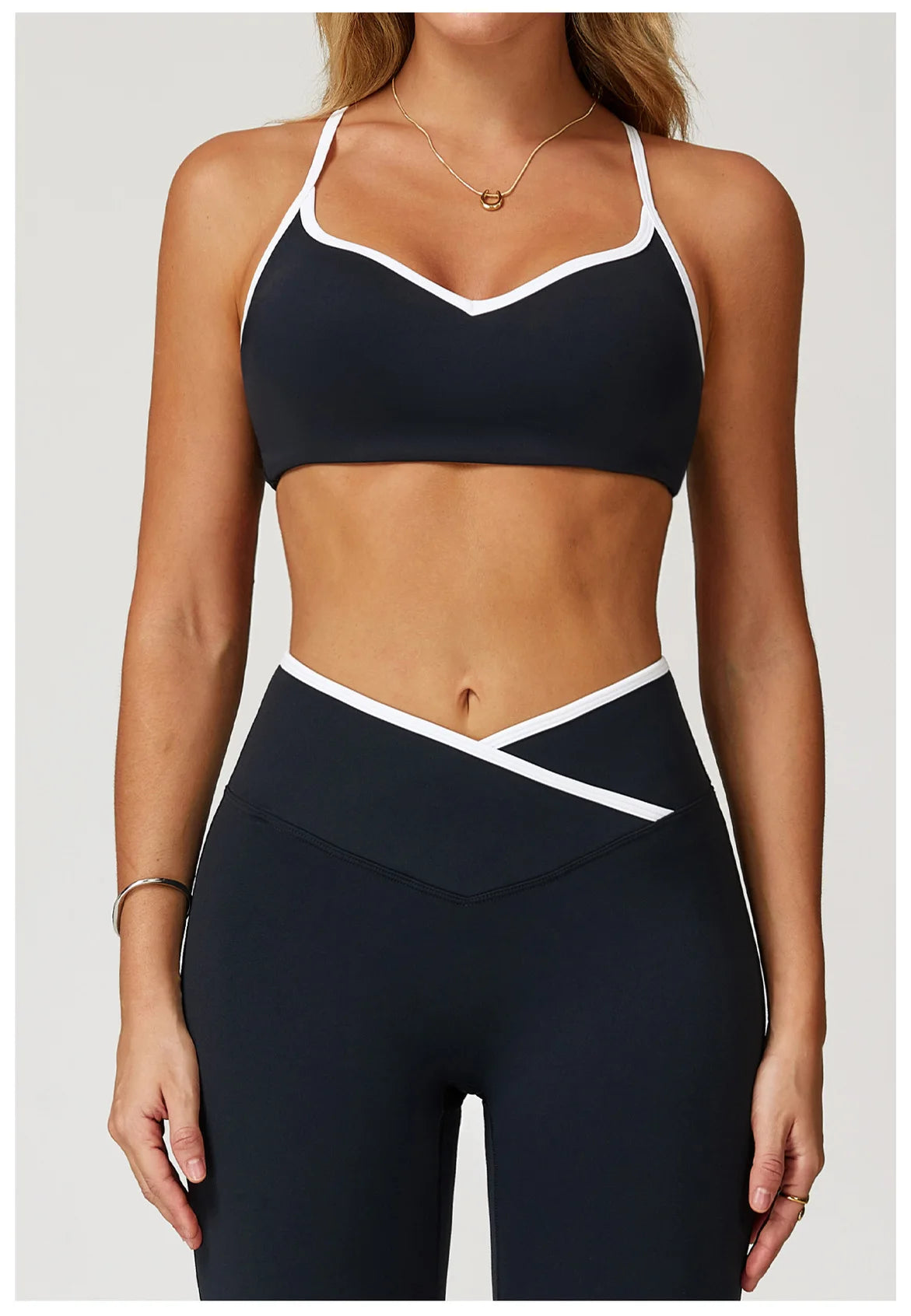 Gym Underwear Women's Sport Bra Sports Bra Anti-sweat Breathable Yoga Bra Shockproof Crop Top Fitness Top Push Up Workout Tops