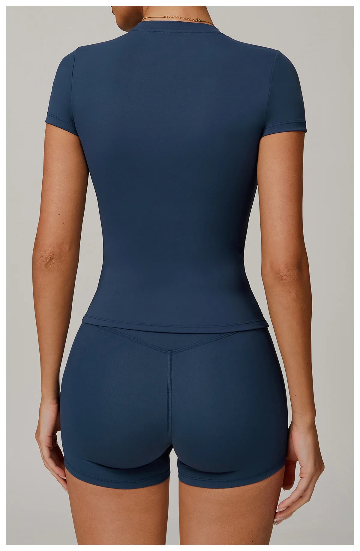 Yoga Shirts Women Top Quick Dry Running Tops Tights Push Up Workout Gym Clothe Female Short Sleeve Fitness Sports T-Shirts