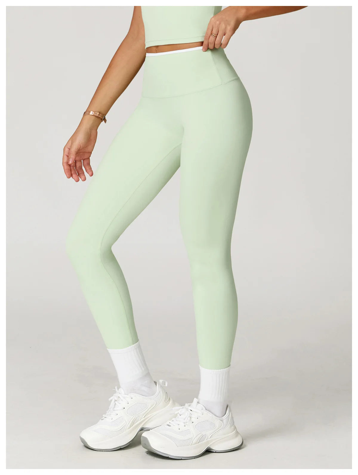 Yoga Leggings Women Impact Fitness Leggings Running Cycling Pants Breathable Sports Leggings High Waist Workout Gym Clothing