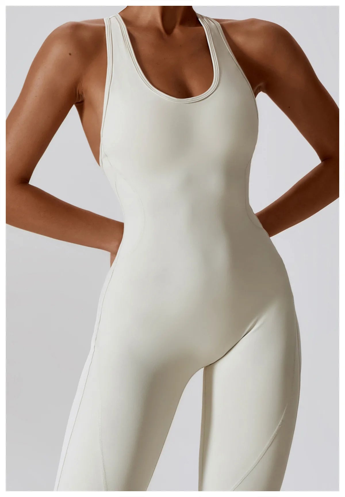 Gym Clothes Jumpsuit Backless Fitness Set Bodysuit Siamese Sportswear Women Romper Buttery-Soft One-Piece Playsuit Yoga Suit