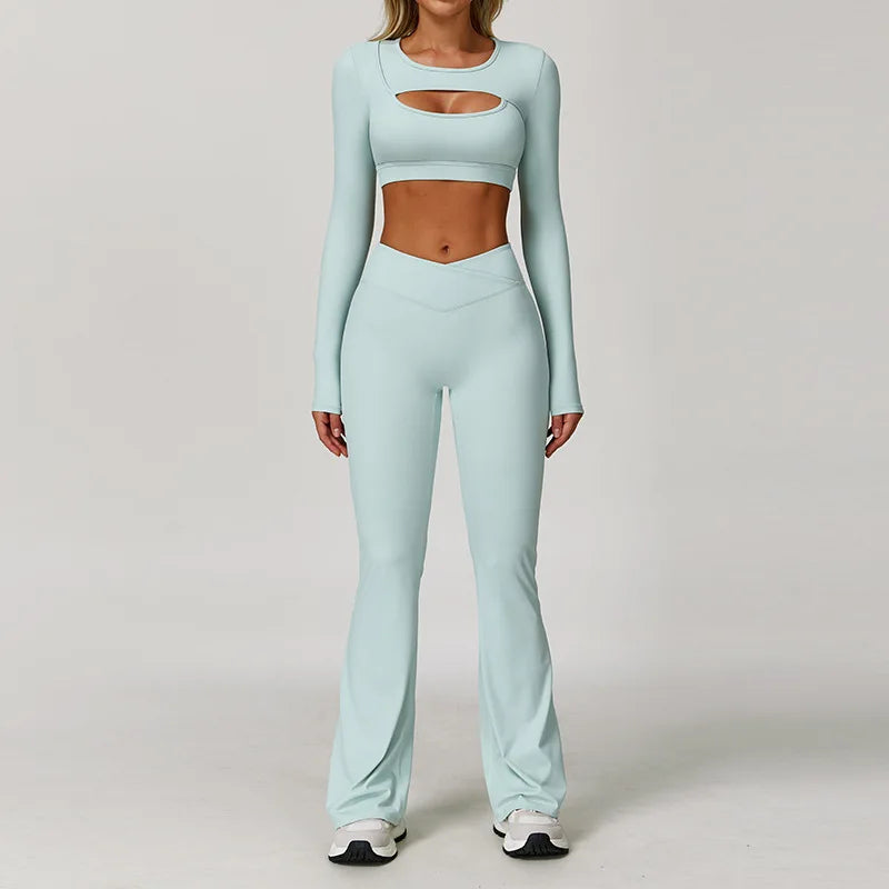 Sportswear Yoga Set 2PCS Gym Clothes Workout Outfits Yoga Suits For Women Tracksuits Fitness Set Sports Bra Running Gym Leggings