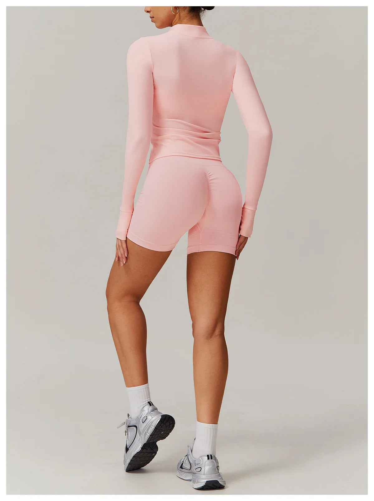 Women Yoga Suit 2PCS Sports Set Quick-Drying Gym Set Women Tracksuit Running Bra Workout Long Sleeve Sports Shirt Yoga Clothing