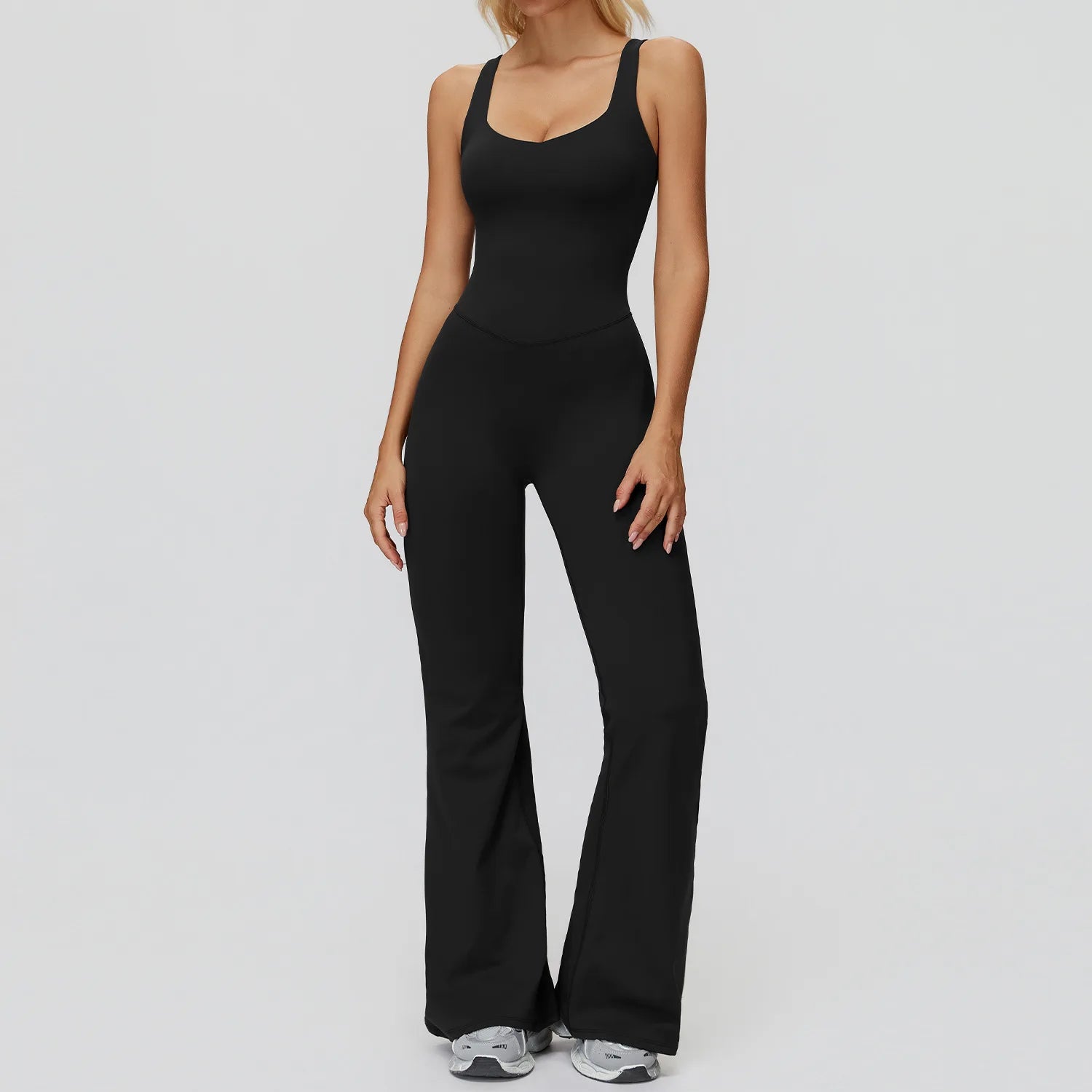 Gym Set Women Tracksuit Yoga Suit Sportswear Women Suit Sports Jumpsuit Fitness Rompers Stretch Female Push Up Workout Bodysuits