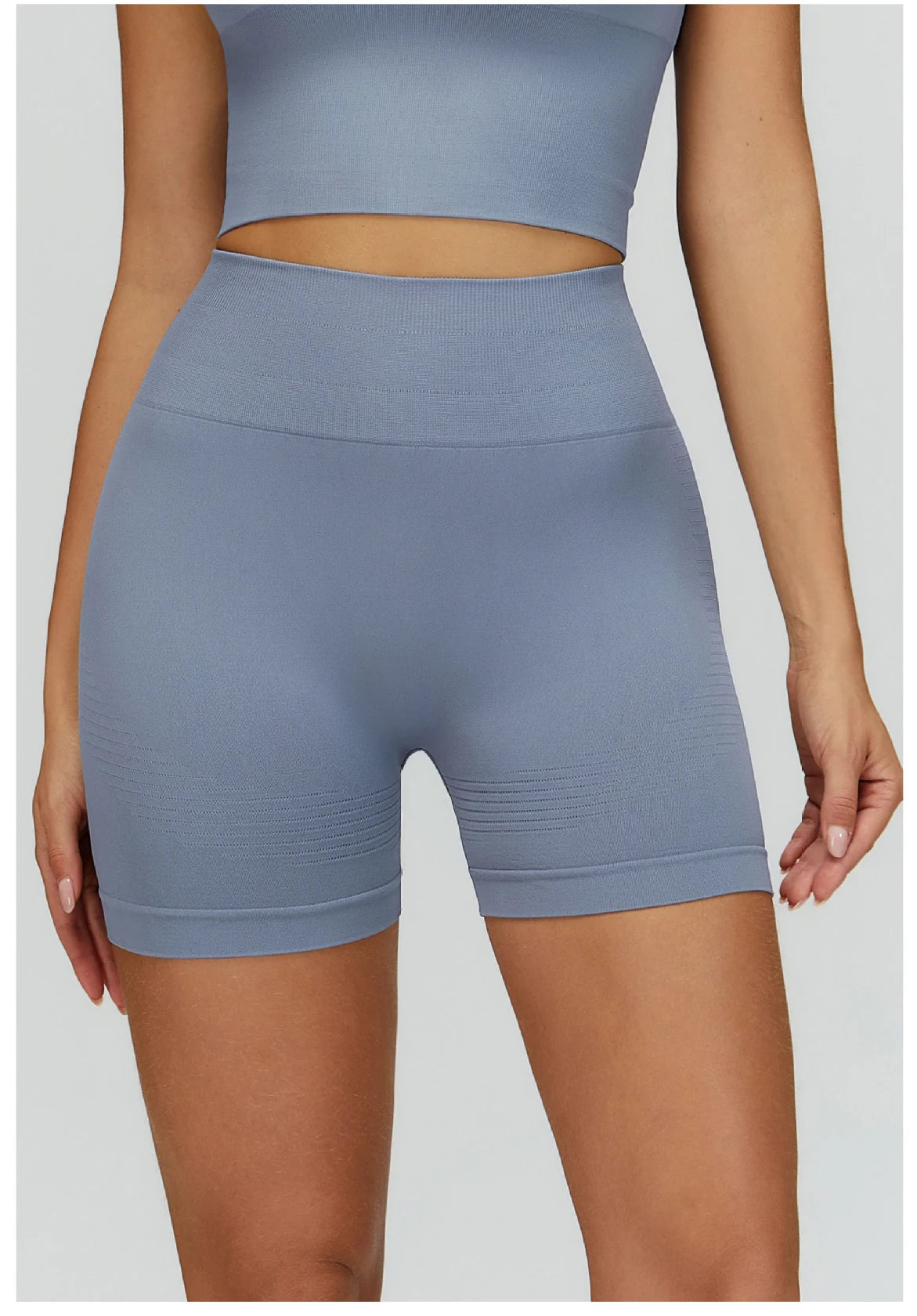 Seamless Yoga Shorts Women High Waist Workout Shorts Lift Butt Fitness Pants Sportswear Fitness Push Up Yoga Gym Running Short