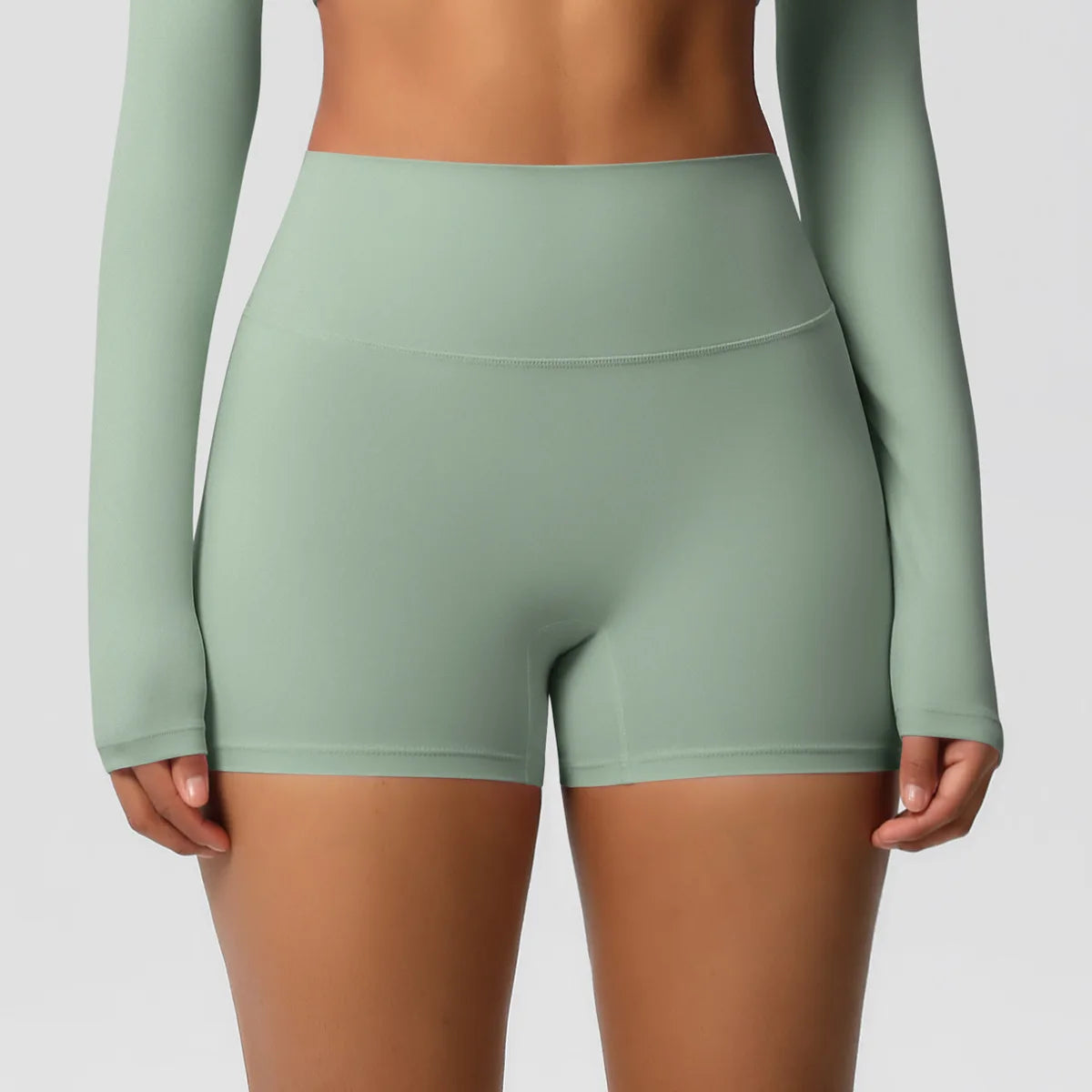 Seamless Impact Shorts Women Yoga Shorts Push Up Booty Workout Gym Shorts Fitness High Waist Sports Short Women Clothing