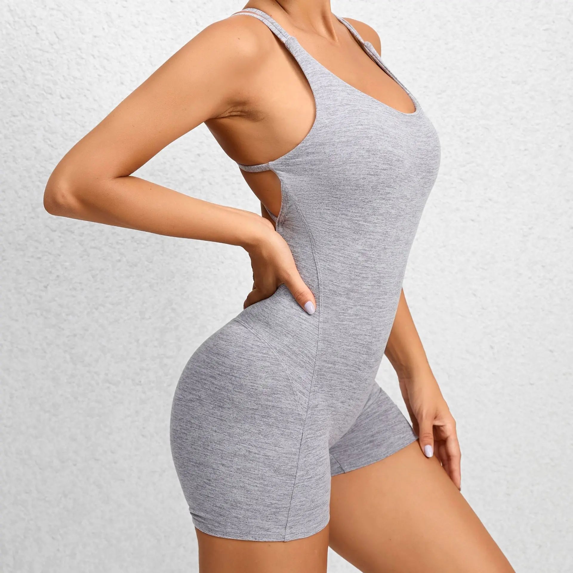 Yoga Jumpsuit Gym Clothes Women Tracksuit Fitness Clothing Rompers Sport Set Sportswear Push Up Workout Sets Bodysuits
