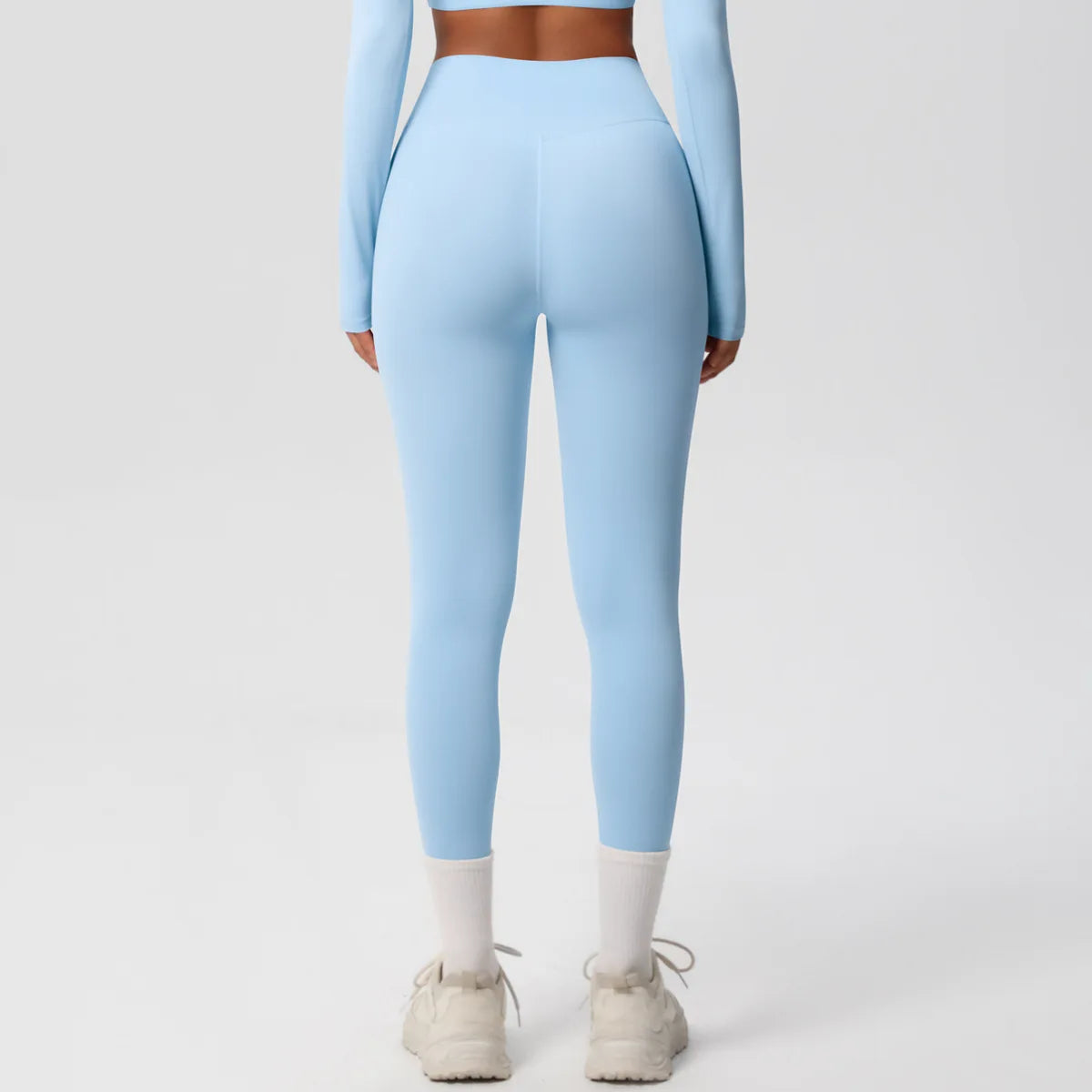 Leggings Female High Elastic Seamless Tights High Waist Butt Lift Sexy Fitness Pants Knit Slim Gym Running Yoga Leggings