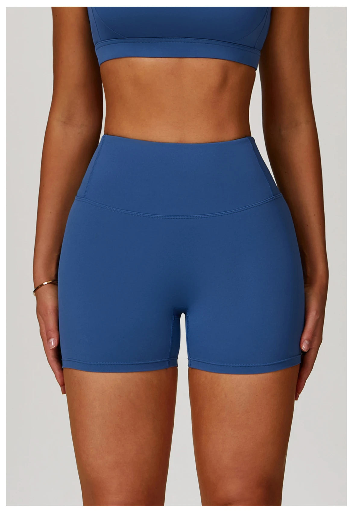 Women's Sports Yoga Shorts High Waist Hip Lift Fitness Running Cycling Quick Dry Breathable Yoga Women's Impact Yoga Shorts