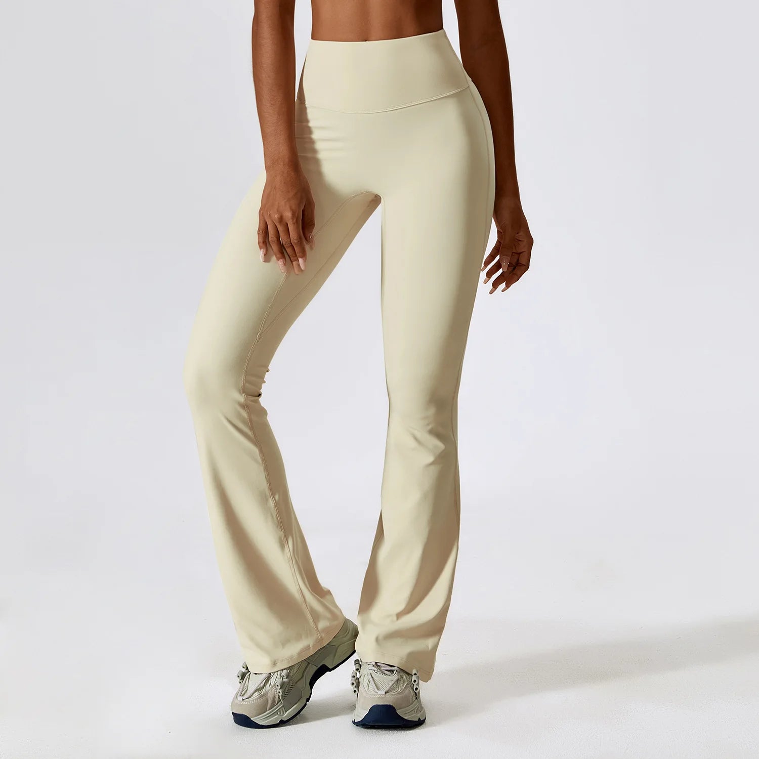 Flare Leggings Yoga Pants Women High Waist Wide Leg Pant Women Gym Workout Fitness Sports Tight Flared Pant Latin Dance Trousers