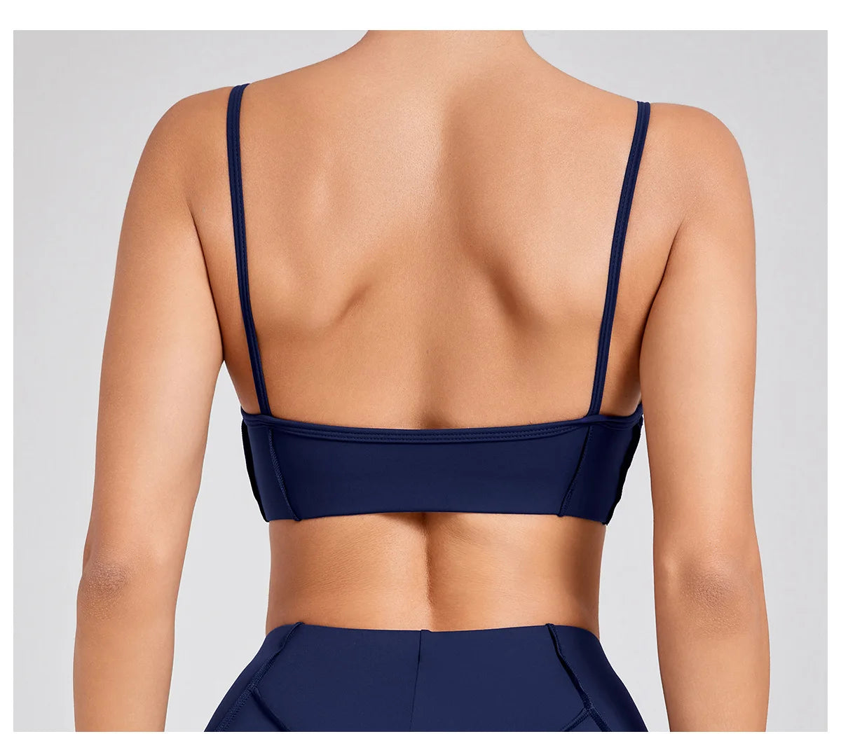 Sports Bra Anti-Sweat Fitness Top Women Yoga Bra Shockproof Crop Top Push Up High Strength Sport Bra Breathable Gym Workout Top