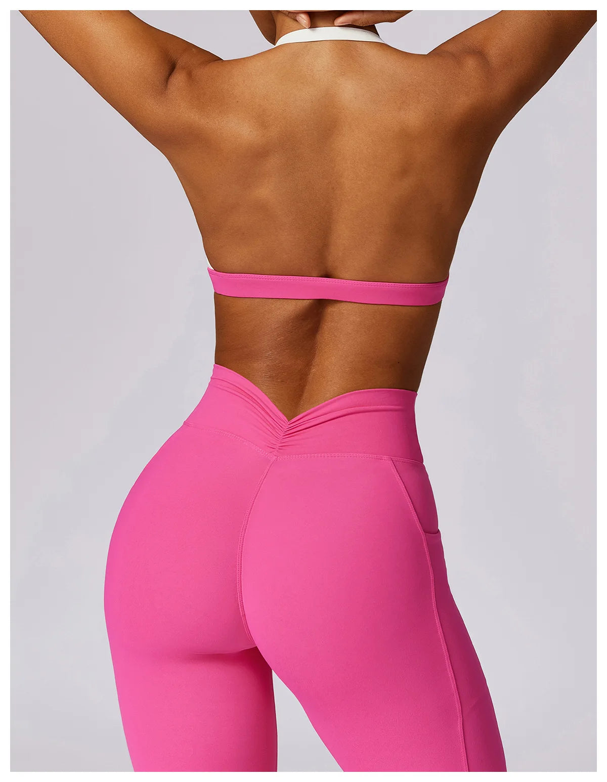 Women's Neck Hanging Back Beauty Yoga Bra Quick Drying Sports Underwear Gym Push Up Workout High-intensity Running Fitness Vest