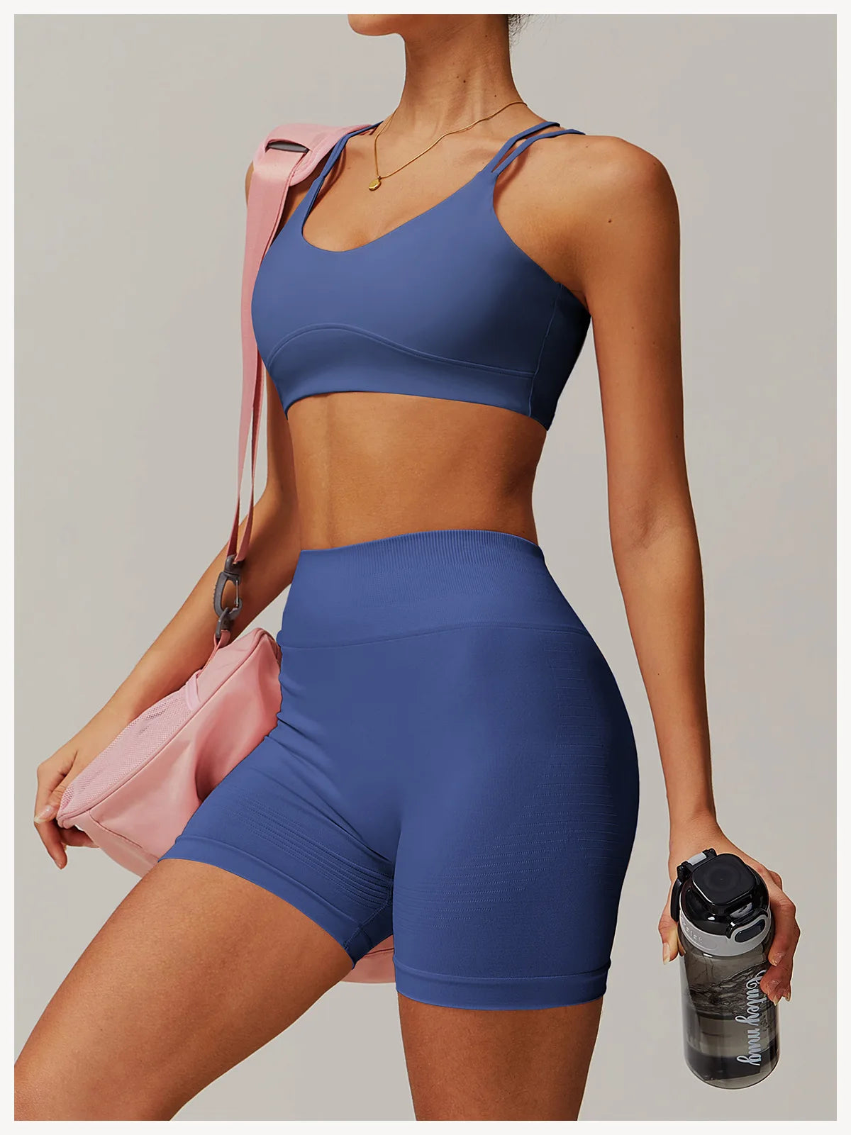 Seamless Women Yoga Shorts High Waist Workout Shorts Fitness Yoga Lift Butt Fitness Ladies Yoga Tights Gym Running Short Pants
