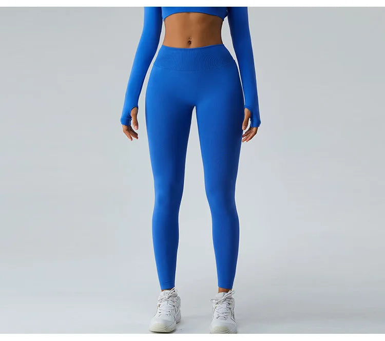 Seamless Push Up Sport Back V Butt Scrunch Leggings Women Workout Gym Clothing Women Training Tights Fitness Yoga Pants Leggings