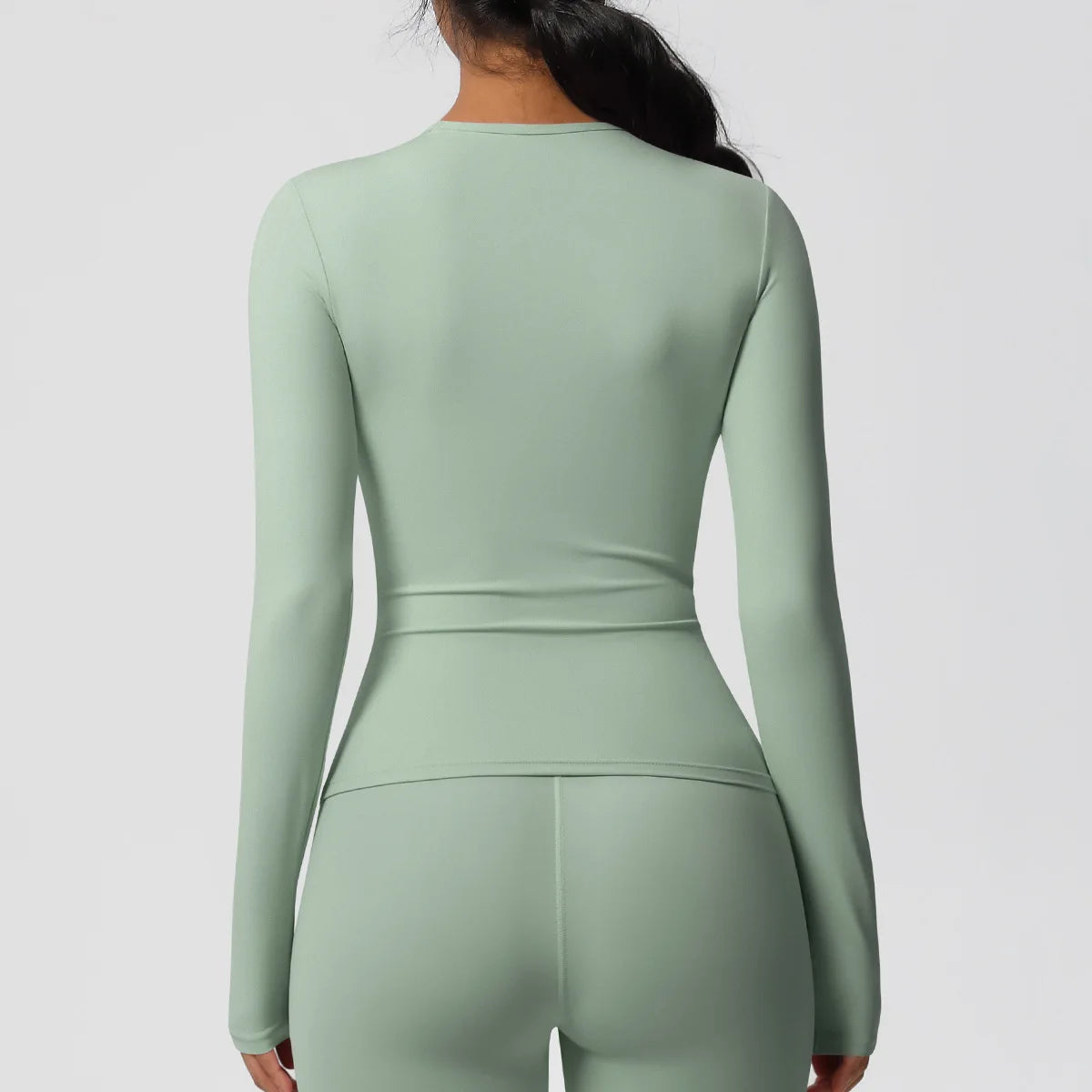 Yoga Shirts For Women Long Sleeve Fitness Running Push Up Gym Clothes Workout Dry Fit Breathable High Elastic Sports Top