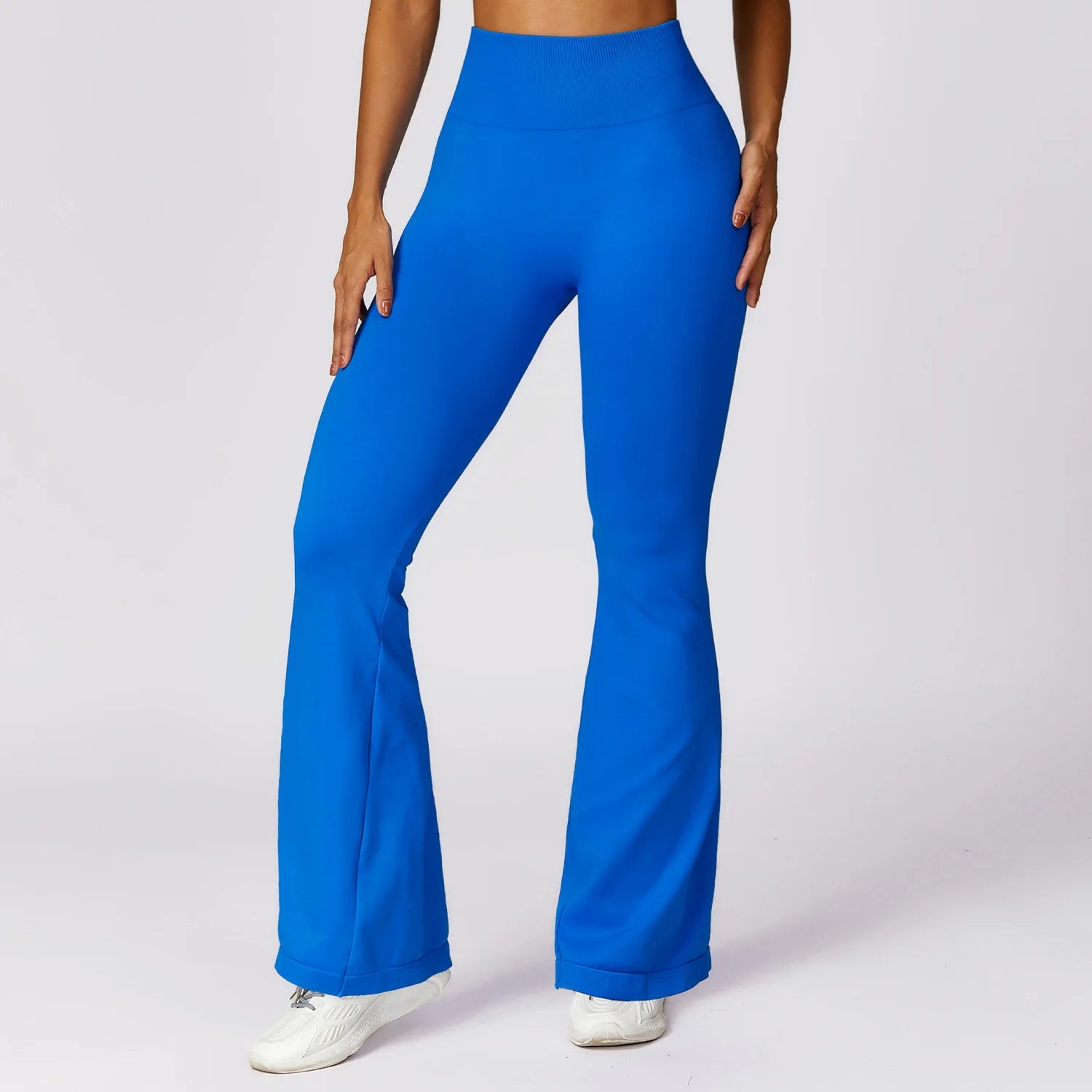 Seamless Flare Leggings Yoga Pants Women High Waist Wide Leg Pants Women Gym Workout Fitness Sports Flared Pant Dance Trousers