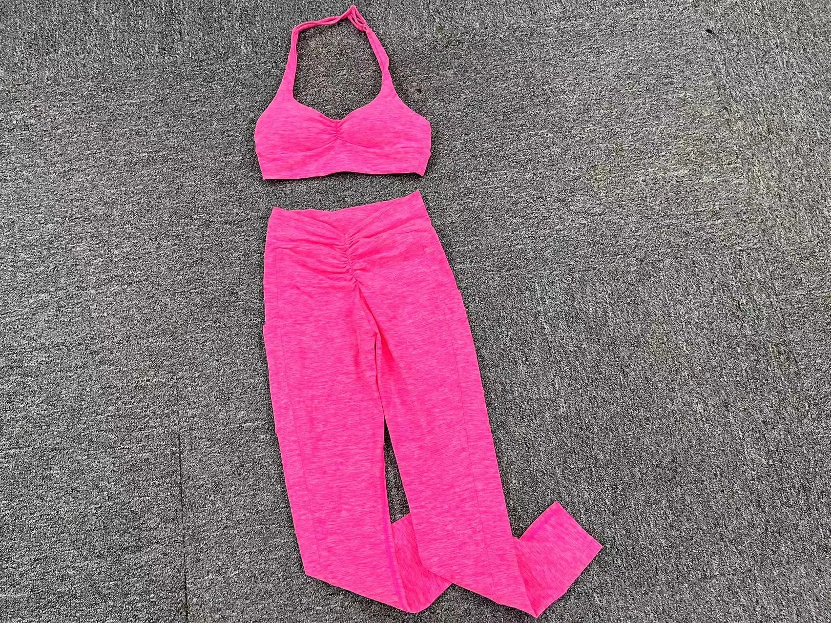 Fitness Suit Women Tracksuit Yoga Set Sportswear Workout Clothes Sports Bra High Waist Leggings Gym Clothing Sports Suits
