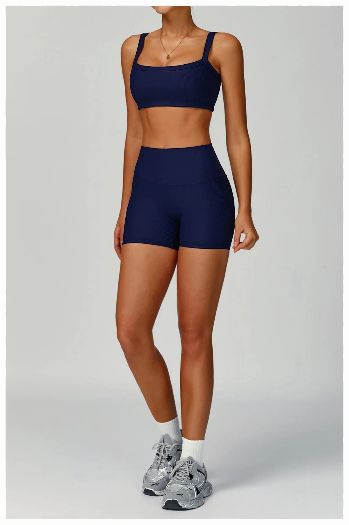 Women Tracksuit 2PCS Yoga Suit Sports Set Quick-Drying Gym Set Running Workout Zipper Long Sleeve Sports Shorts Yoga Clothing