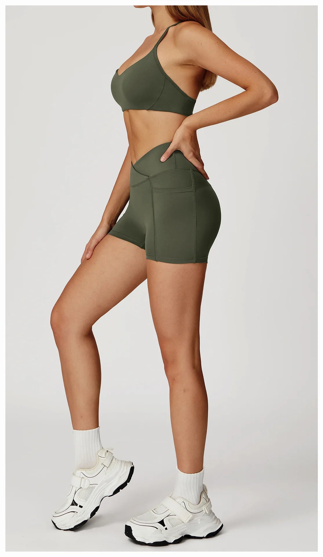 Women Tracksuit Yoga Set 2PCS Gym Workout Clothes for Female Push Up Bra High Waist Leggings Sexy Fitness Sportswear Sports Suit