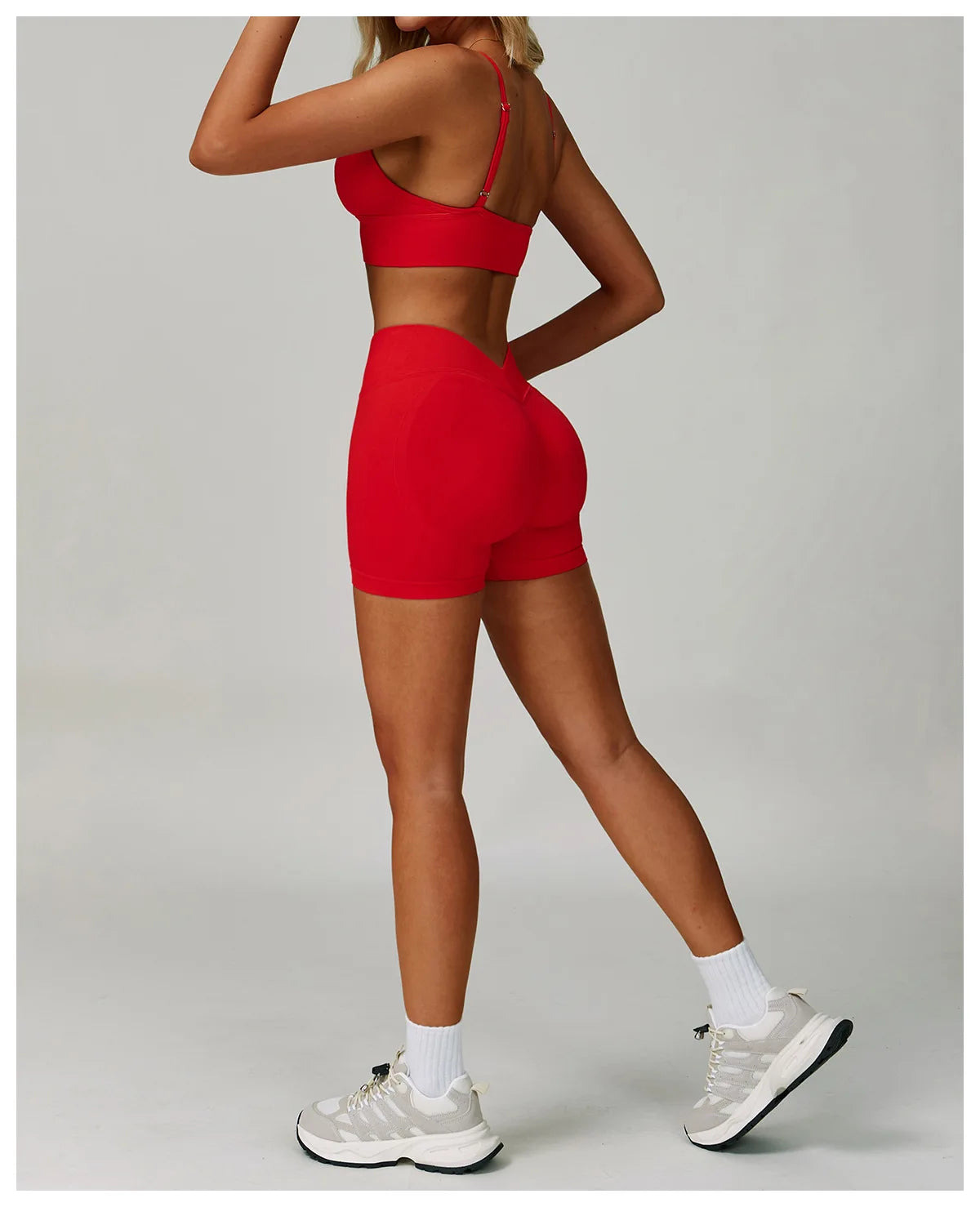 Running Sports Shorts Women Buttock Lift Gym Legging Women Scrunch Cycling Slim Fit Workout Shorts High Waist Impact Yoga Shorts