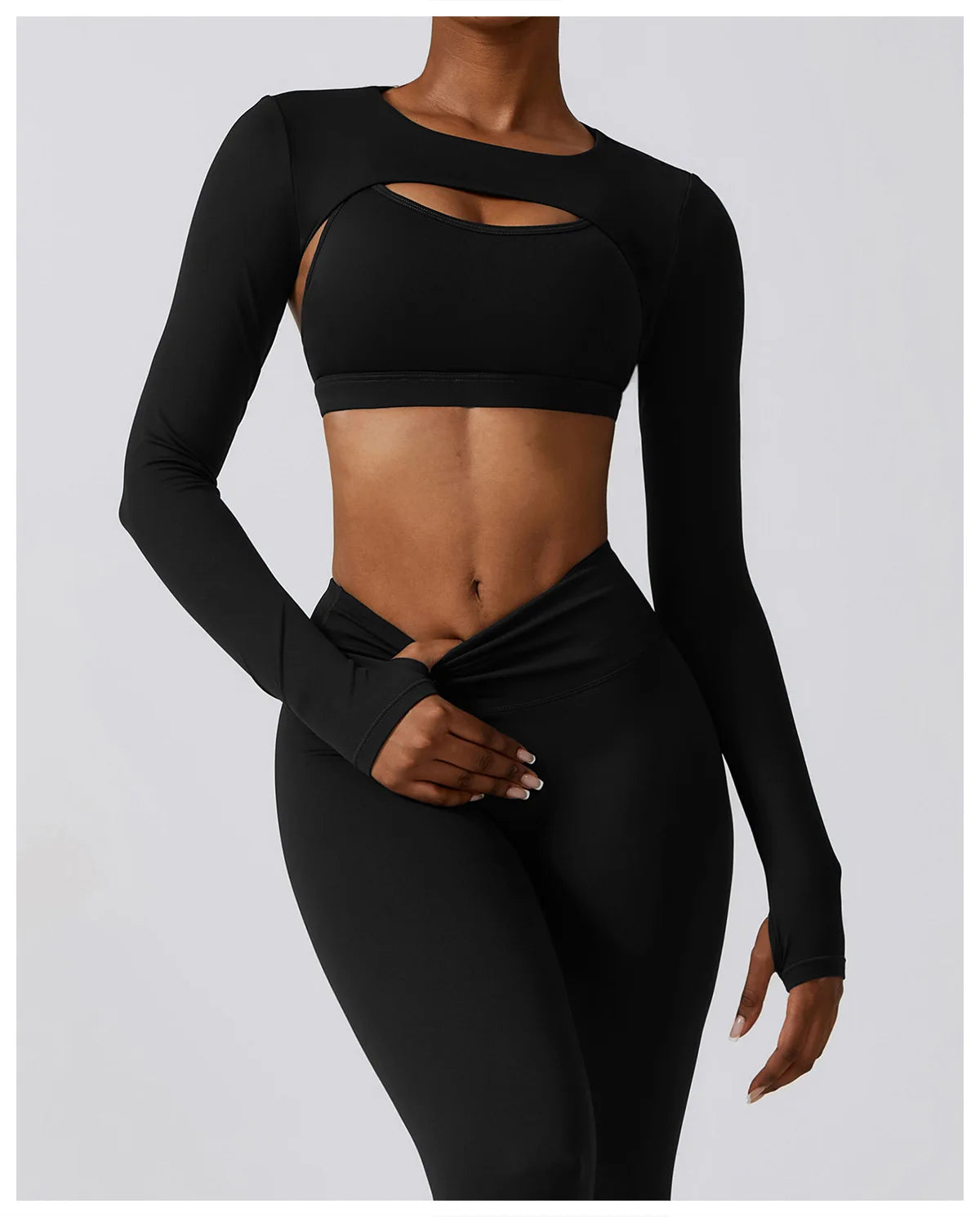 Sports Camisole Yoga Long Sleeved 1 Piece Shawl Yoga Top Nude Fitness Yop Gym Push Ups Workout Tops Running Sports Smock