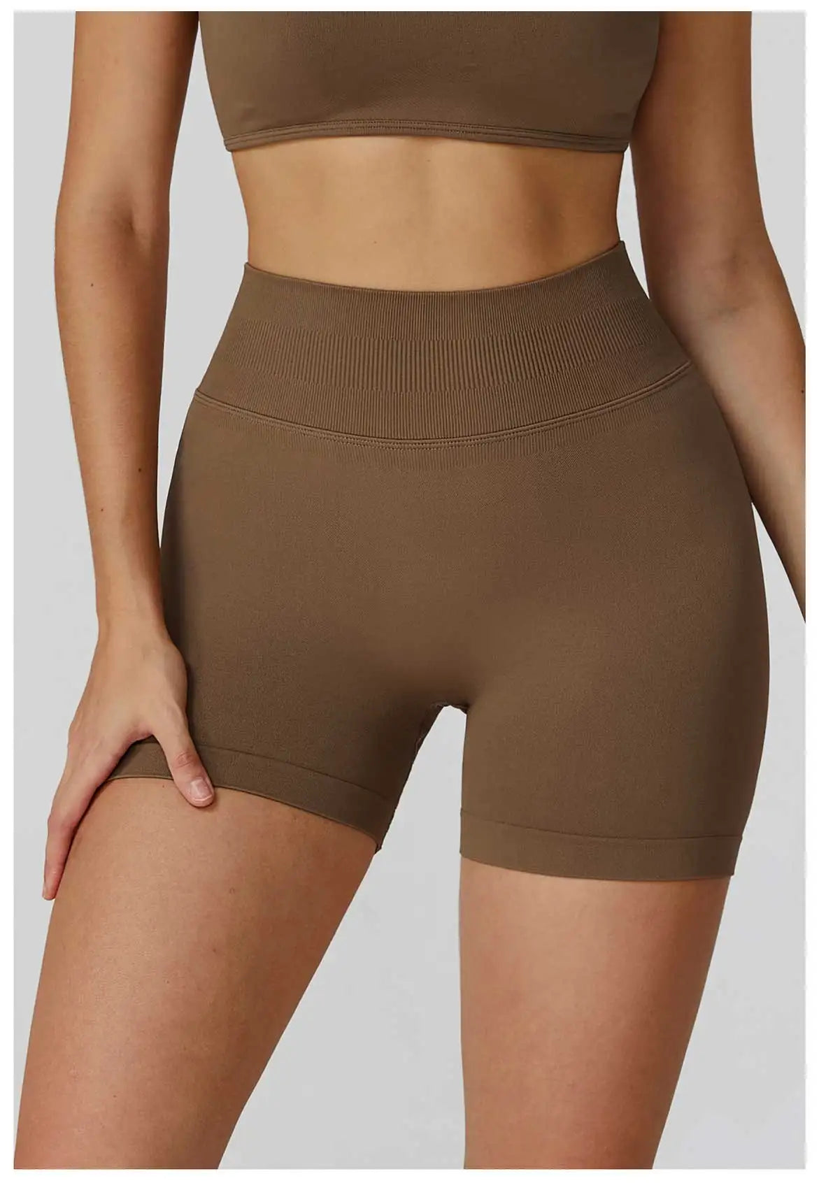 Seamless Running Impact Sports Shorts Women Buttock Lift Gym Leggings Women Cycling Slim Workout Shorts High Waist Yoga Shorts