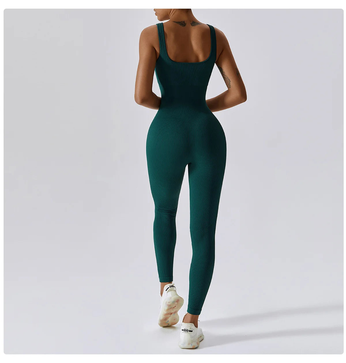 Women's Tracksuit Seamless Yoga Set Yoga Jumpsuits One Piece Workout Rompers Sportswear Gym Set Workout Clothes Women Bodysuit