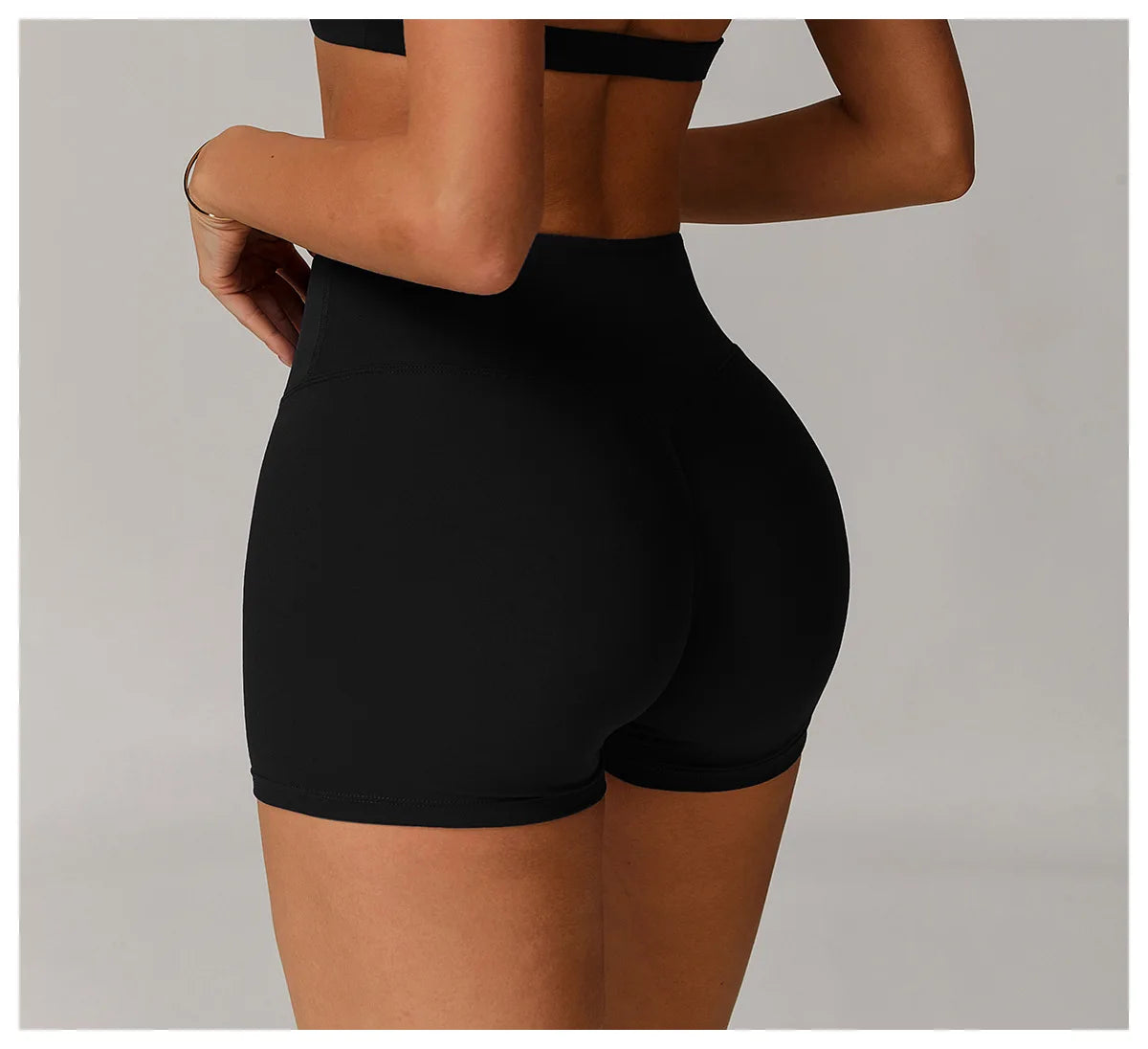 Shorts Gym Women Sports Shorts High Elasticity Yoga Clothing Absorbent Short Sets Push Up Pants Cycling Jogging Fitness Legging
