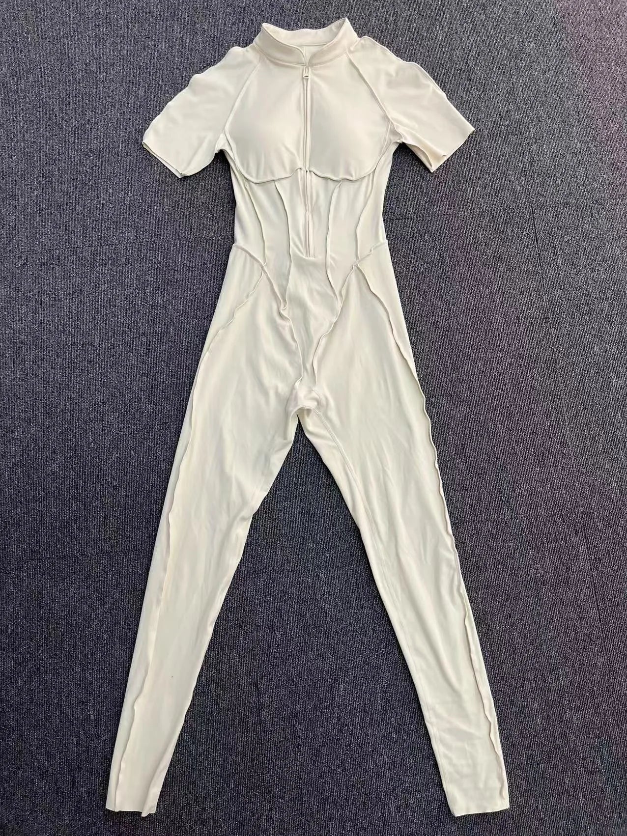 Gym Jumpsuit Women's Fitness Suit Zipper Long Sleeved Sets Sports Overalls for Woman Tracksuit Yoga Clothing Workout Sportswear
