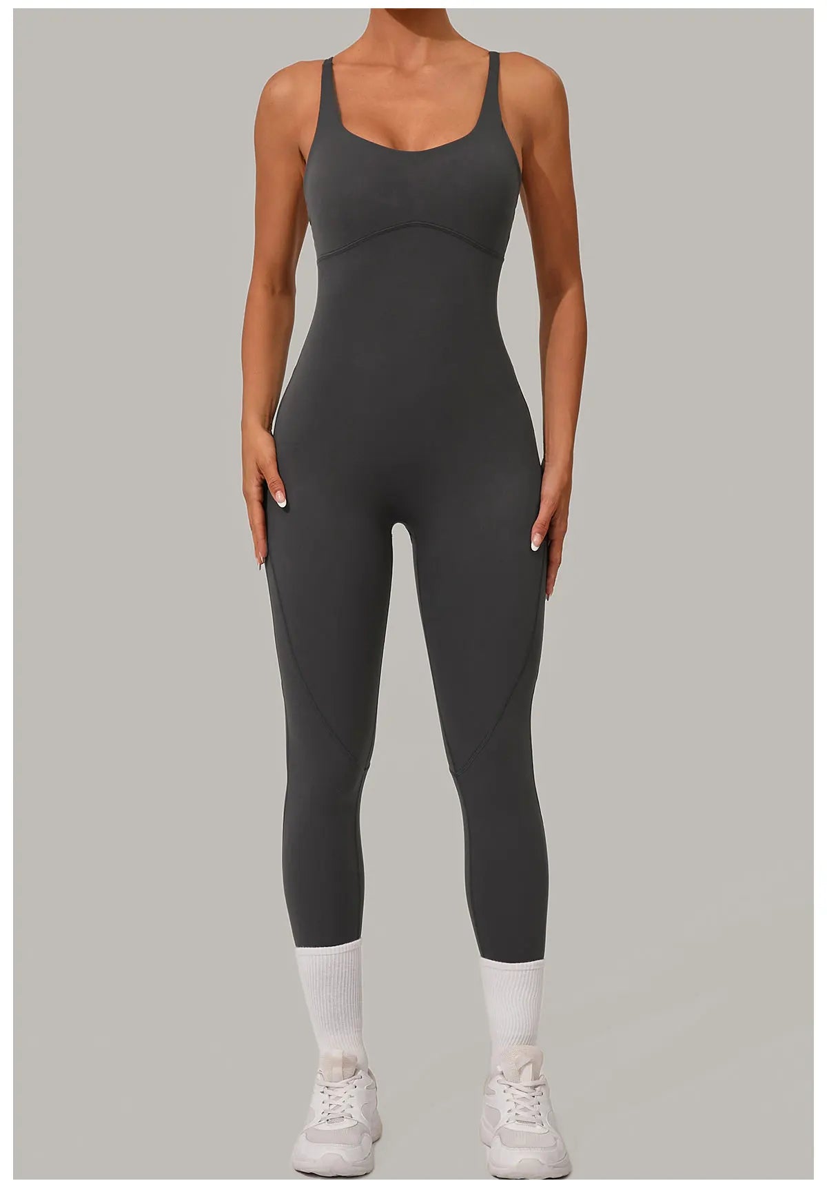 Women's Tracksuit Jumpsuits One-Piece Suit Sleeveless Yoga Set Gym Push Up Workout Clothes Fitness Bodysuit Sportswear Rompers