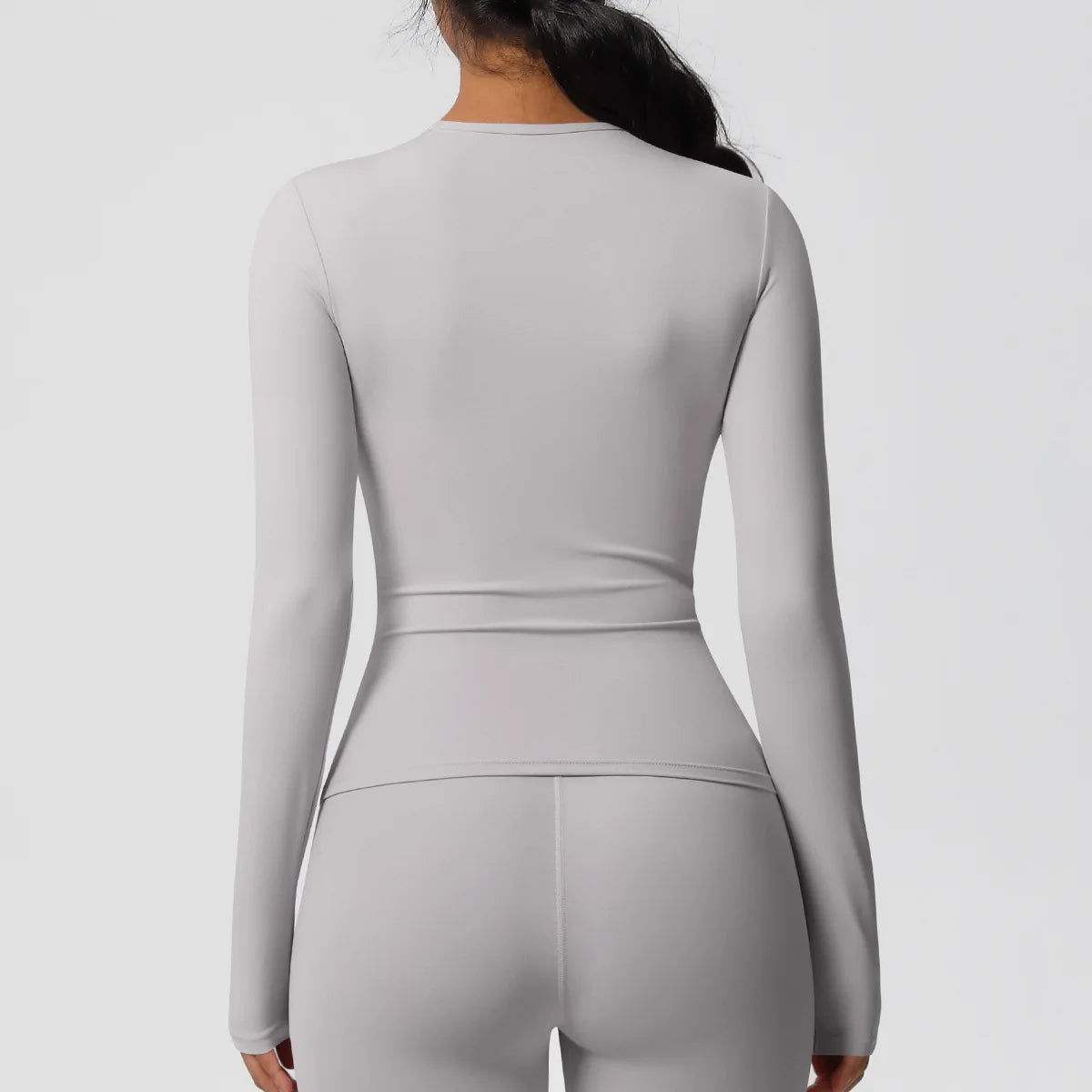 Yoga Shirts For Women Long Sleeve Fitness Running Push Up Gym Clothes Workout Dry Fit Breathable High Elastic Sports Top