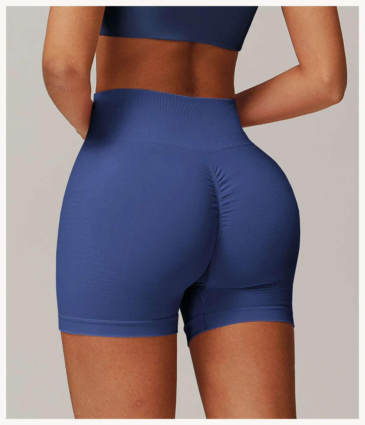 Seamless Women Yoga Shorts High Waist Workout Shorts Fitness Yoga Lift Butt Fitness Ladies Yoga Tights Gym Running Short Pants