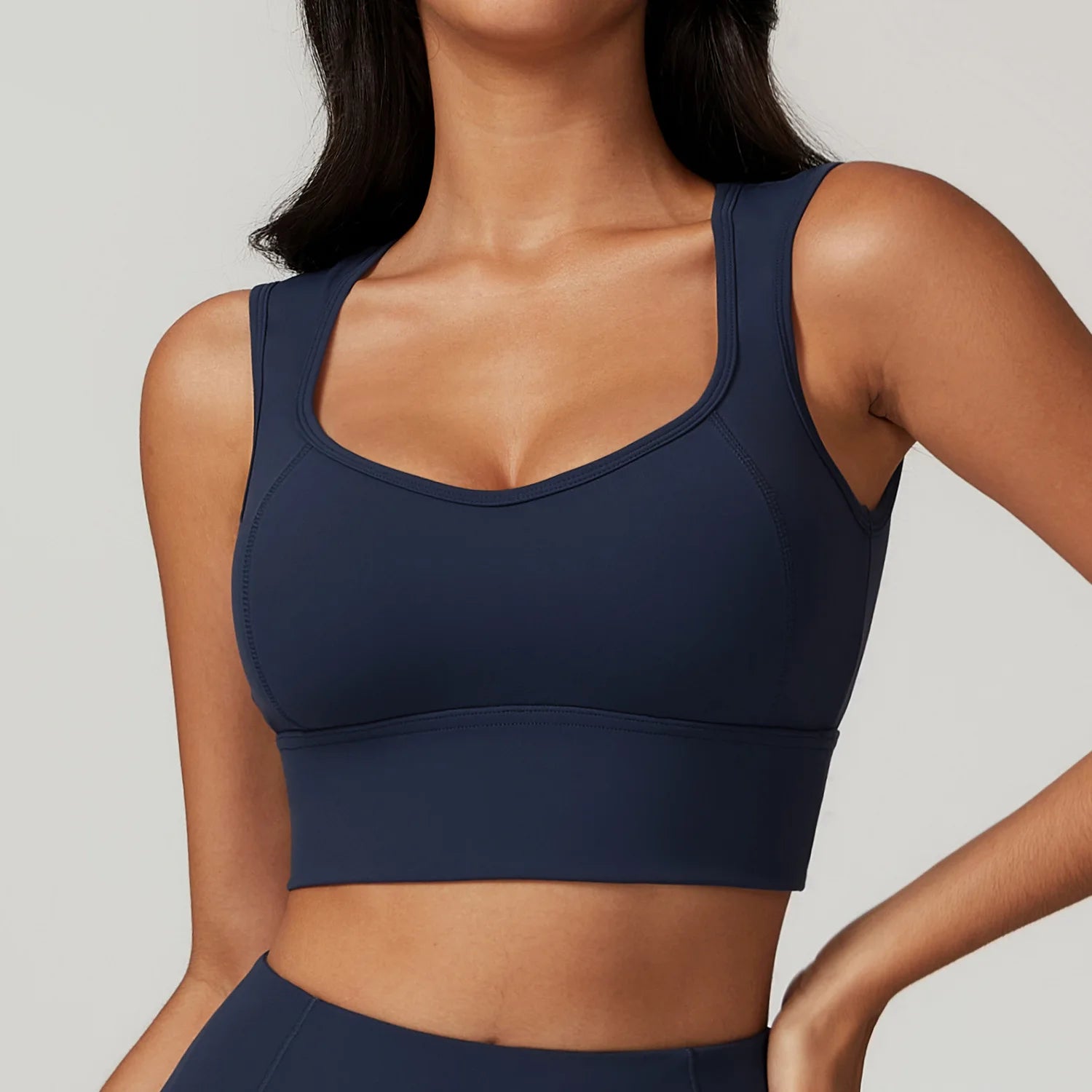 Sexy Sports Bras Women Fitness Vest High Strength Sports Top Backless Yoga Bra Running Fitness Breathable Shockproof Yoga Bra