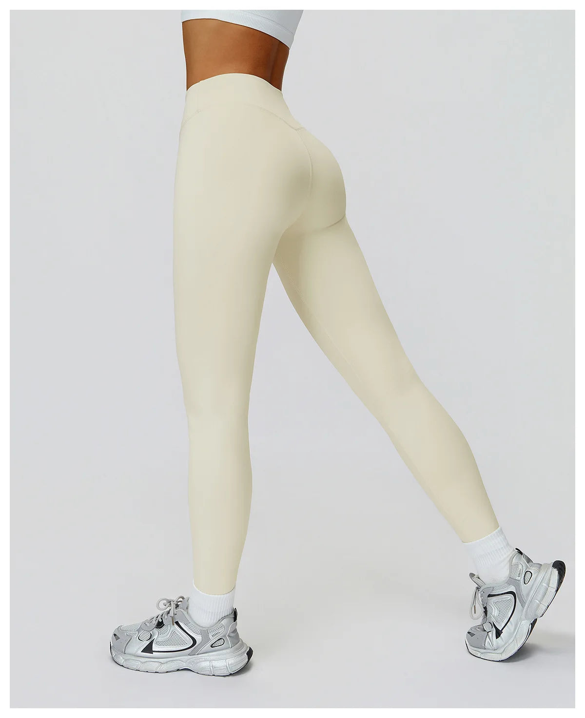 Yoga Leggings Women Running Cycling Pants Fitness Leggings Breathable Sports Leggings High Waist Push Up Workout Gym Clothing