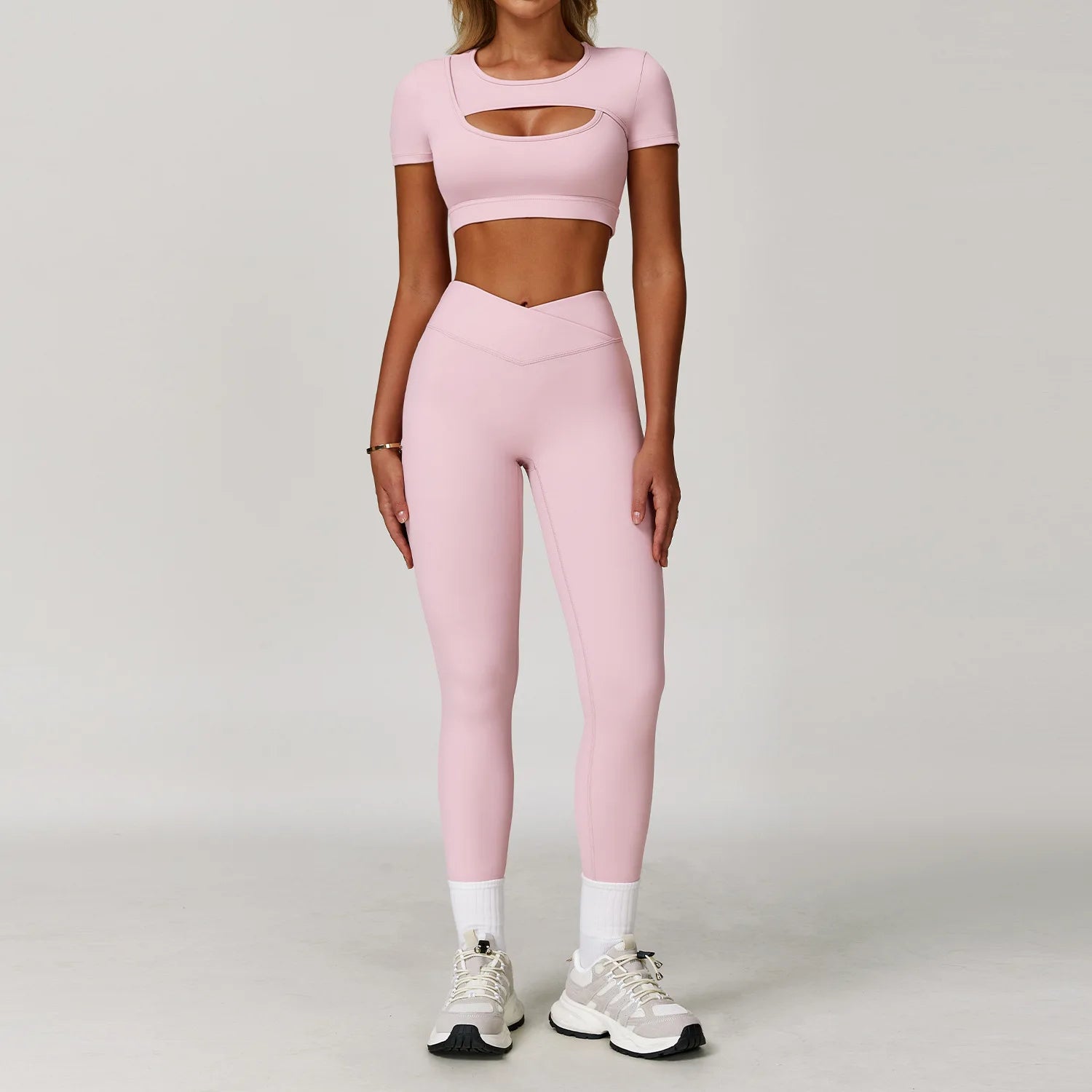 Sportswear Yoga Set 2PCS Gym Clothes Workout Outfits Yoga Suits For Women Tracksuits Fitness Set Sports Bra Running Gym Leggings